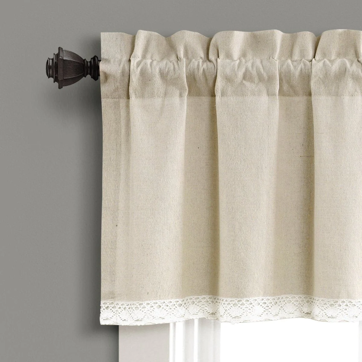 Linen Lace Valance - Image 4