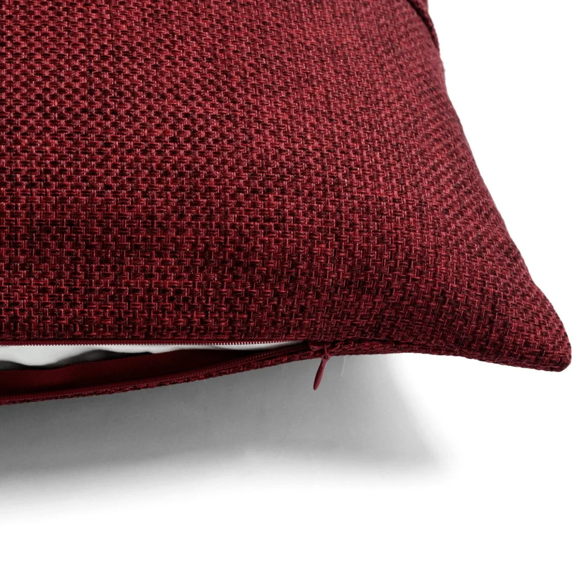 Linen Texture Woven Button Decorative Pillow Cover - Image 21