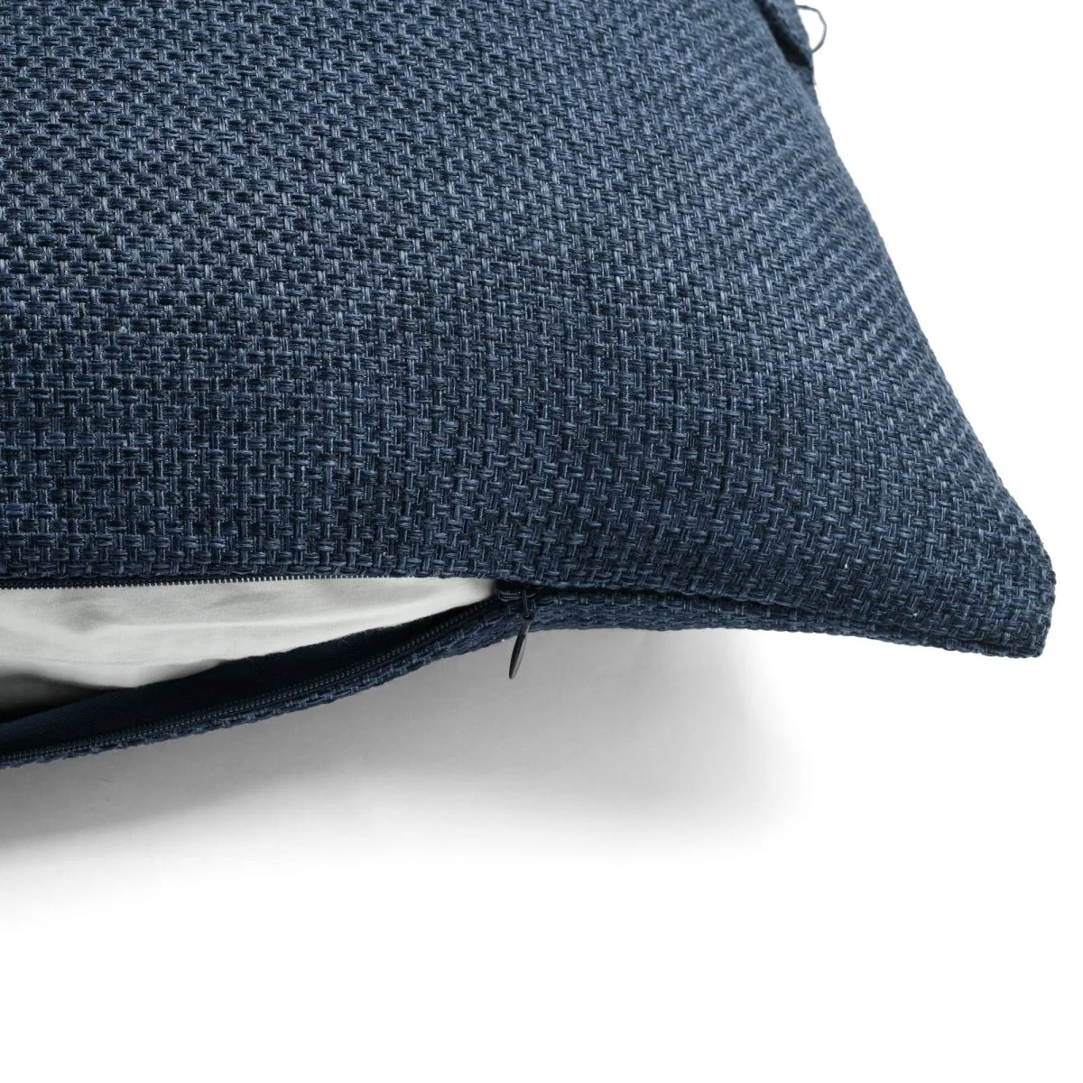 Linen Texture Woven Button Decorative Pillow Cover - Image 23