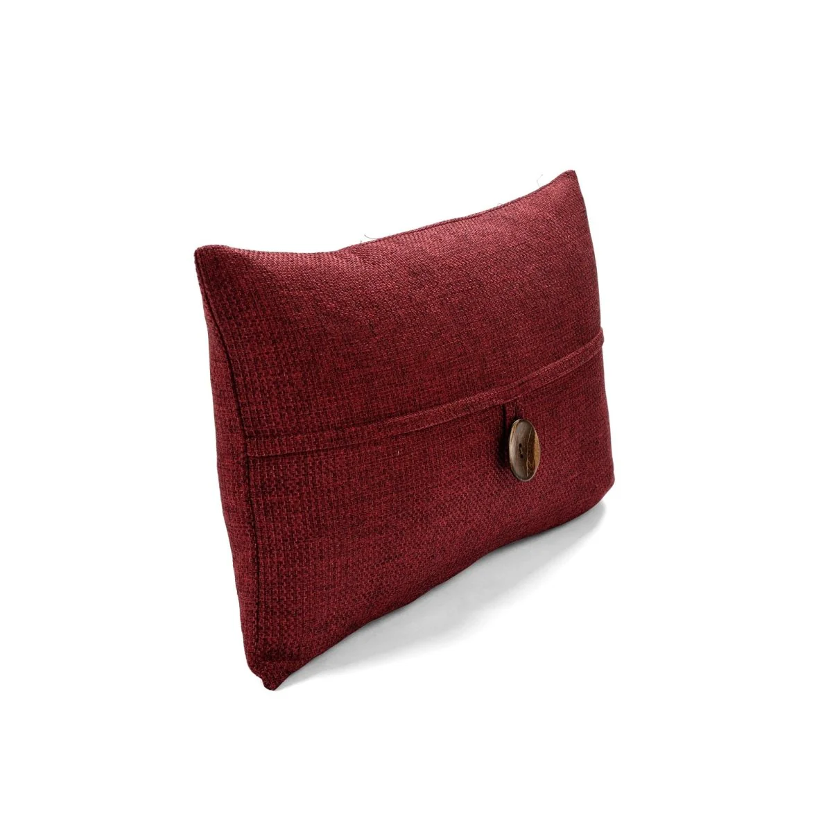 Linen Texture Woven Button Decorative Pillow Cover - Image 33