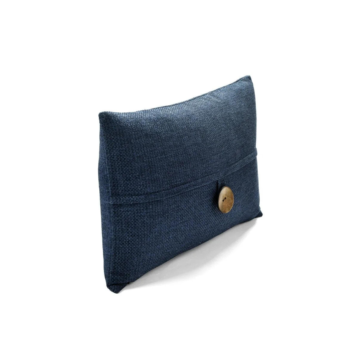 Linen Texture Woven Button Decorative Pillow Cover - Image 35