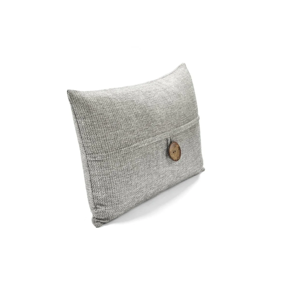 Linen Texture Woven Button Decorative Pillow Cover - Image 36