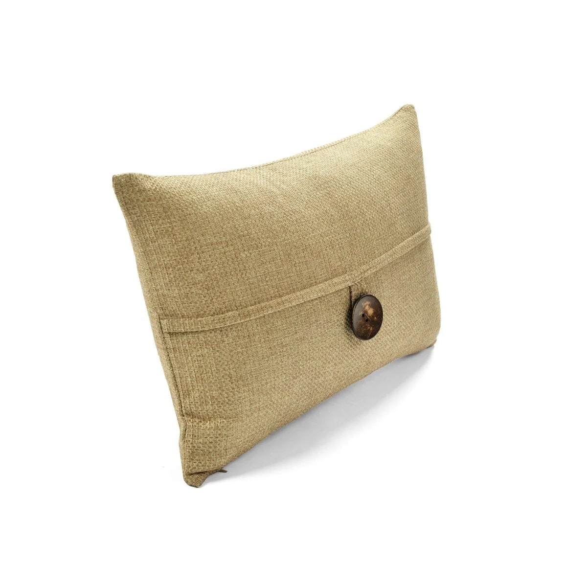 Linen Texture Woven Button Decorative Pillow Cover - Image 38
