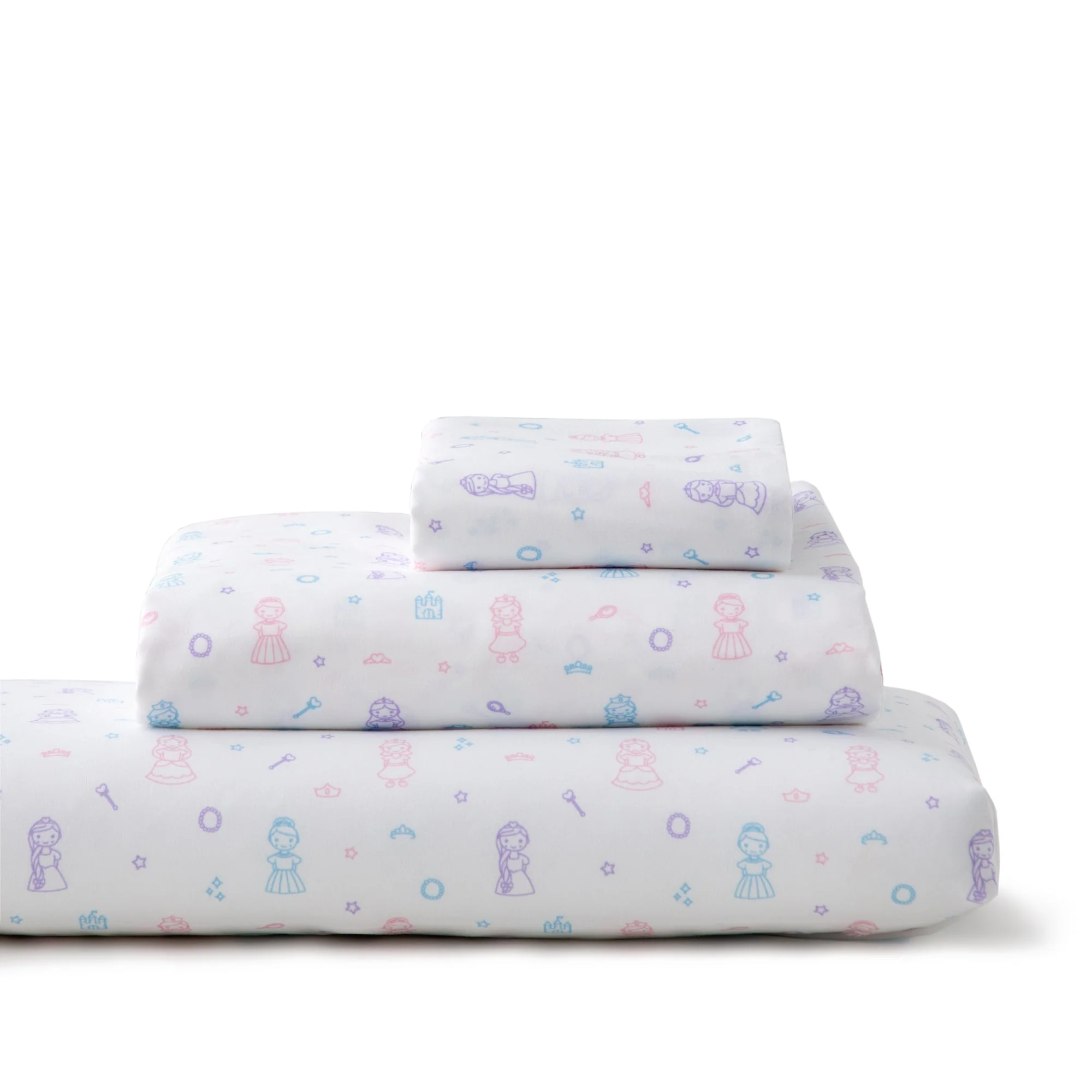 Linenspa Microfiber Sheet Set Full Princess Pattern - Image 2