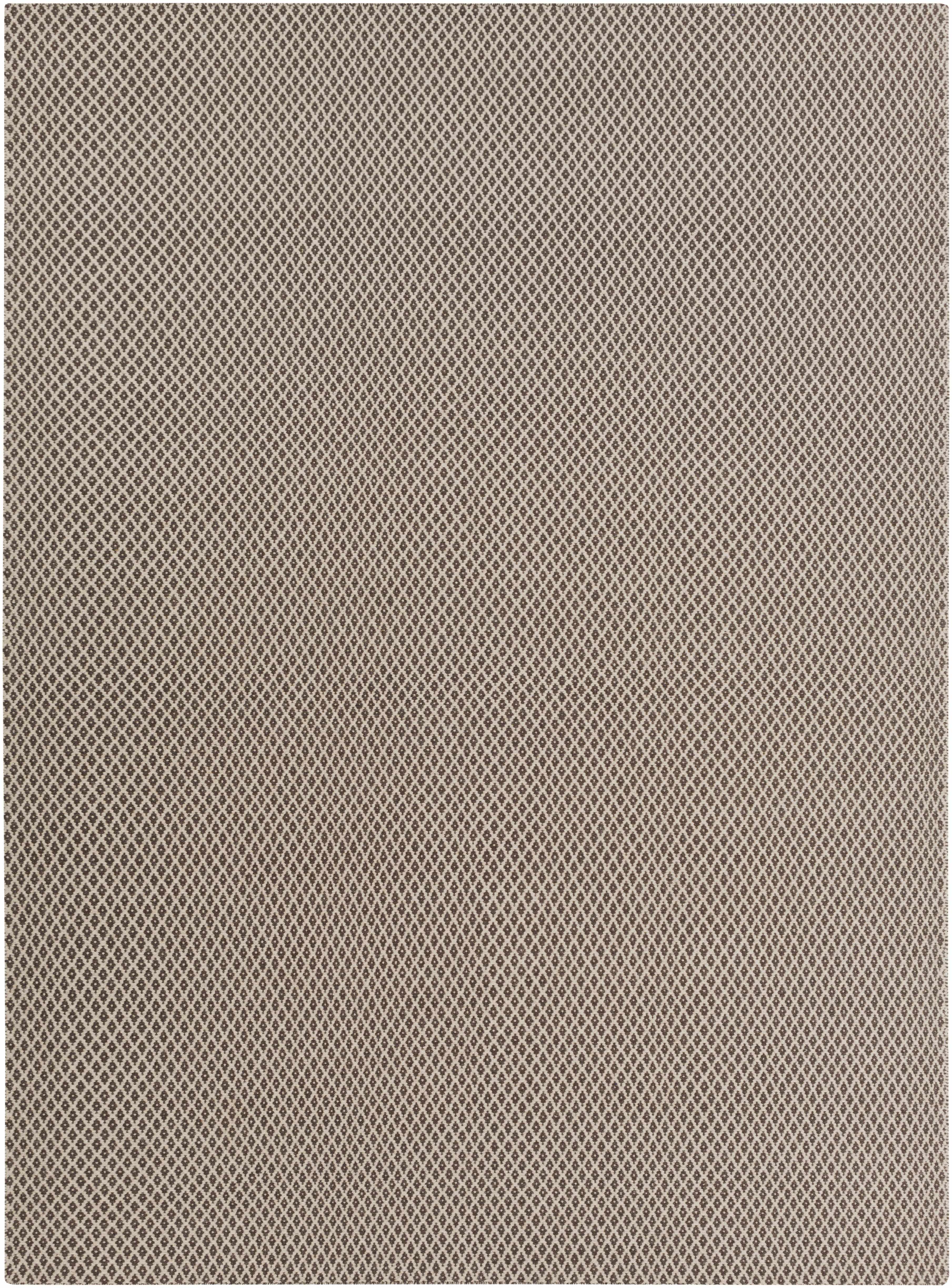 Lingo Brown Trellis Flatweave Rug - Clearance - Image 6