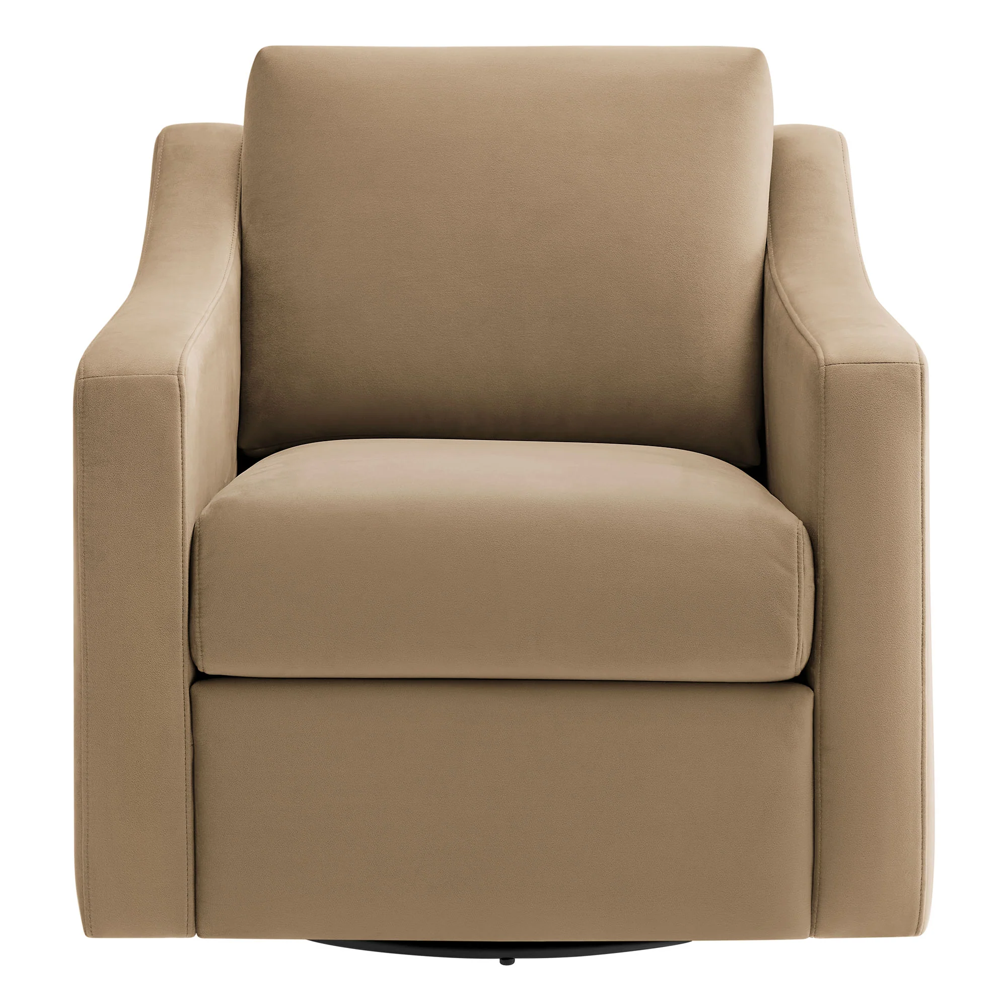 Liora Performance Velvet Swivel Armchair by Modway - Image 13