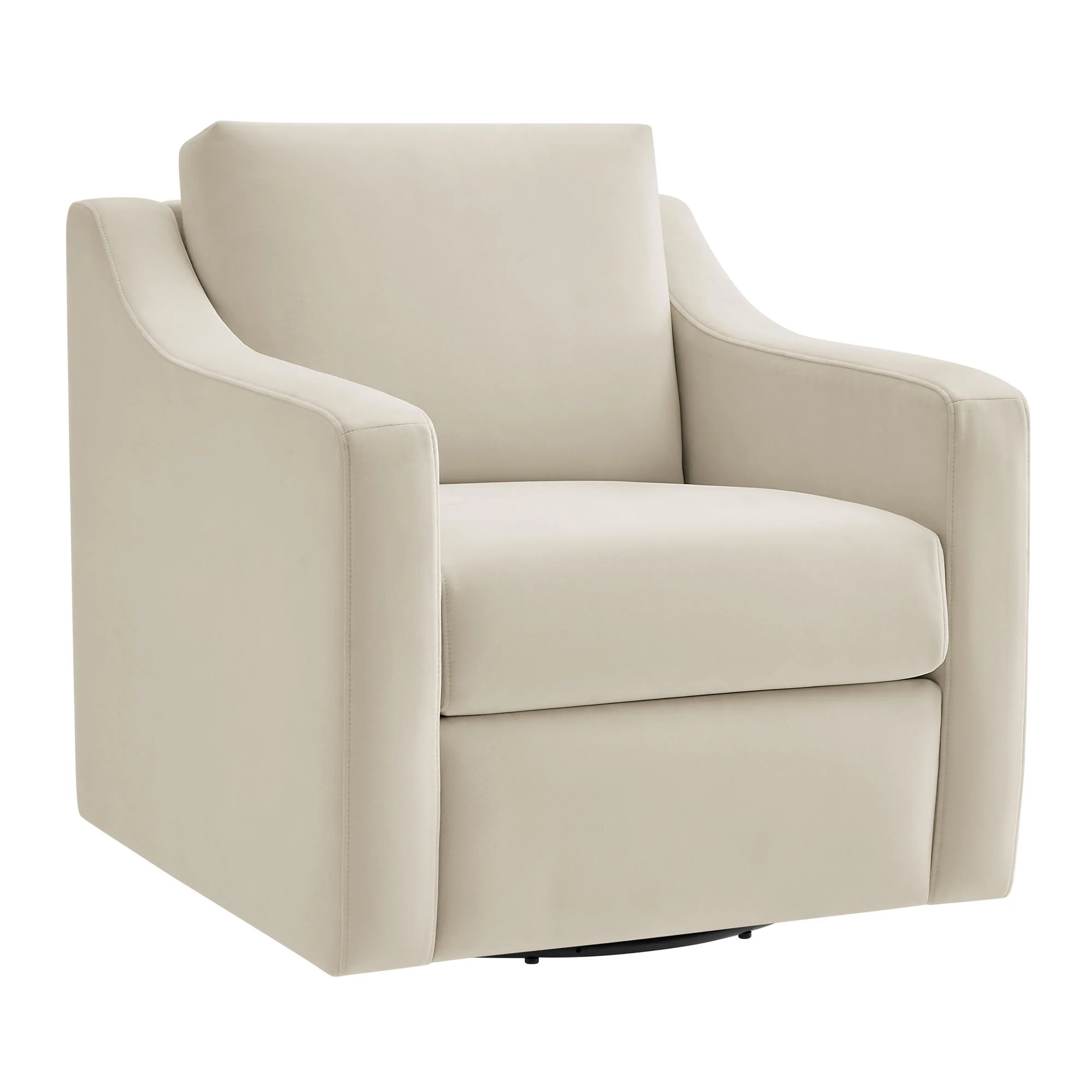 Liora Performance Velvet Swivel Armchair by Modway - Image 26
