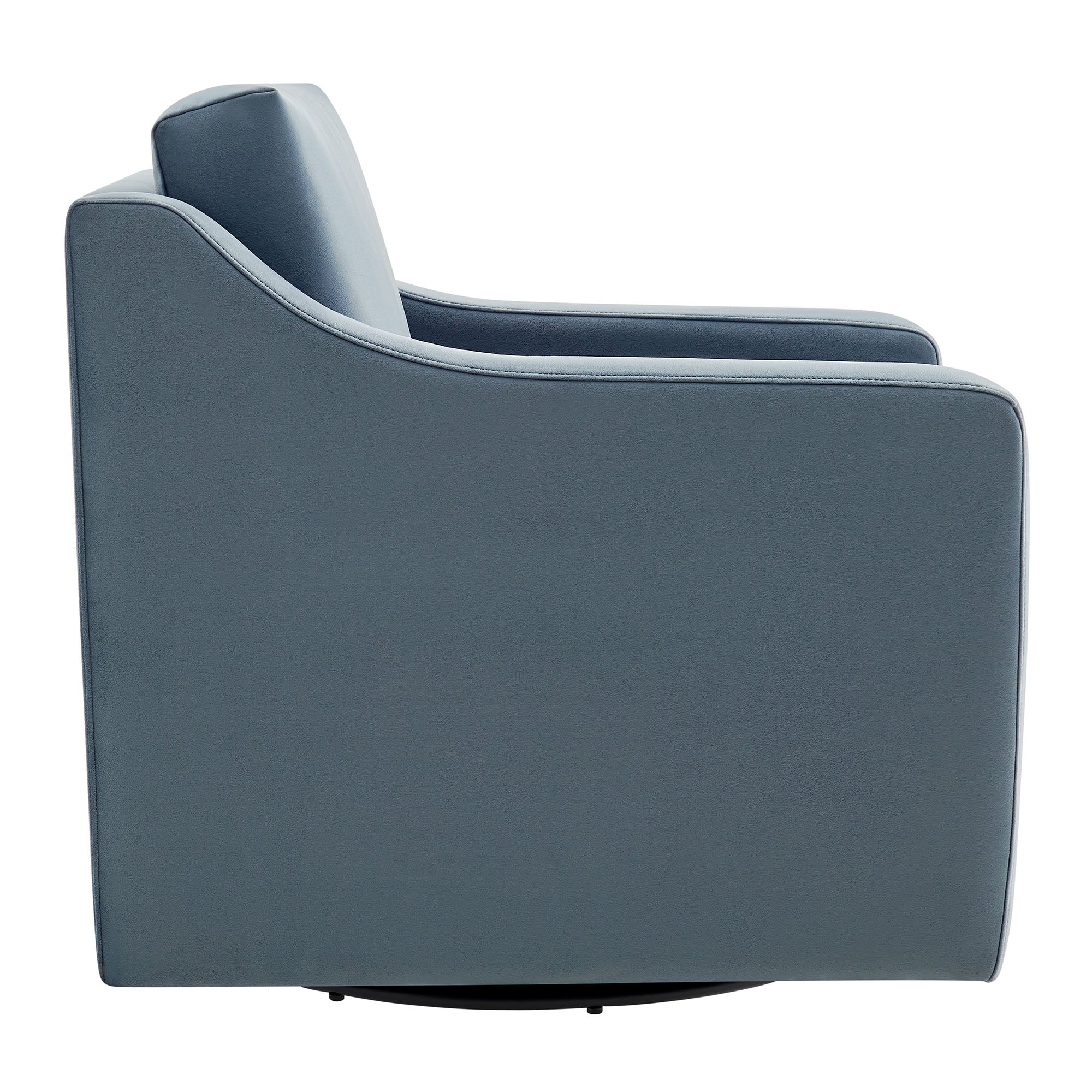 Liora Performance Velvet Swivel Armchair by Modway - Image 4
