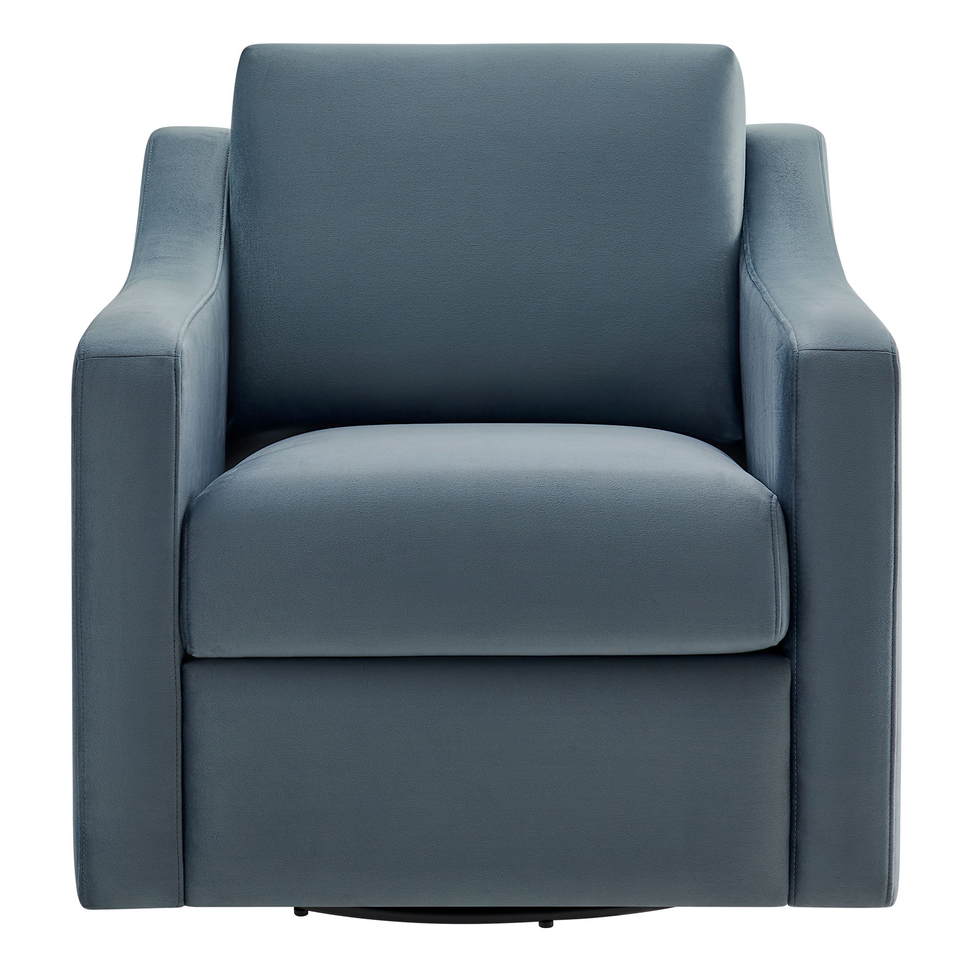 Liora Performance Velvet Swivel Armchair by Modway - Image 6