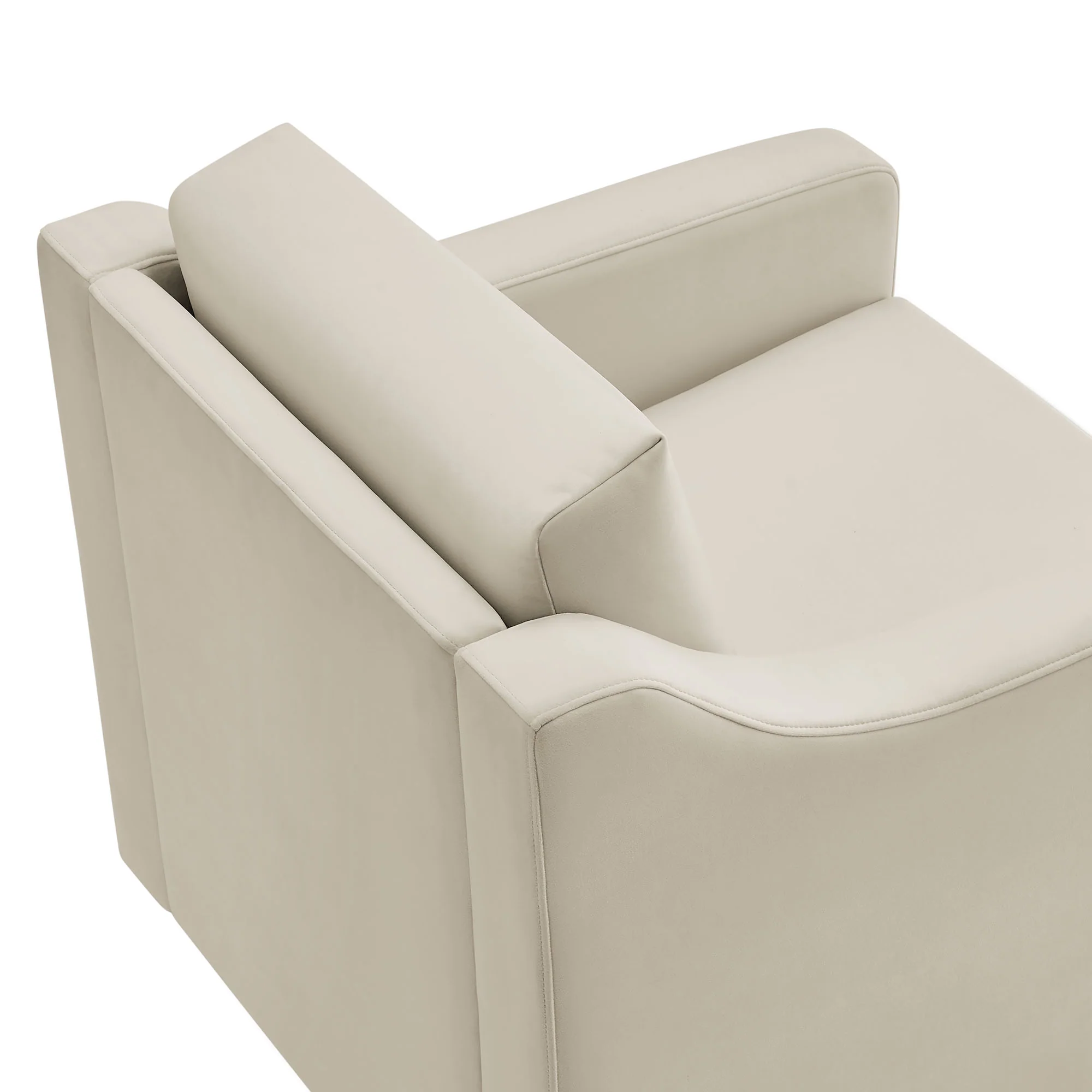 Liora Performance Velvet Swivel Armchair by Modway - Image 8
