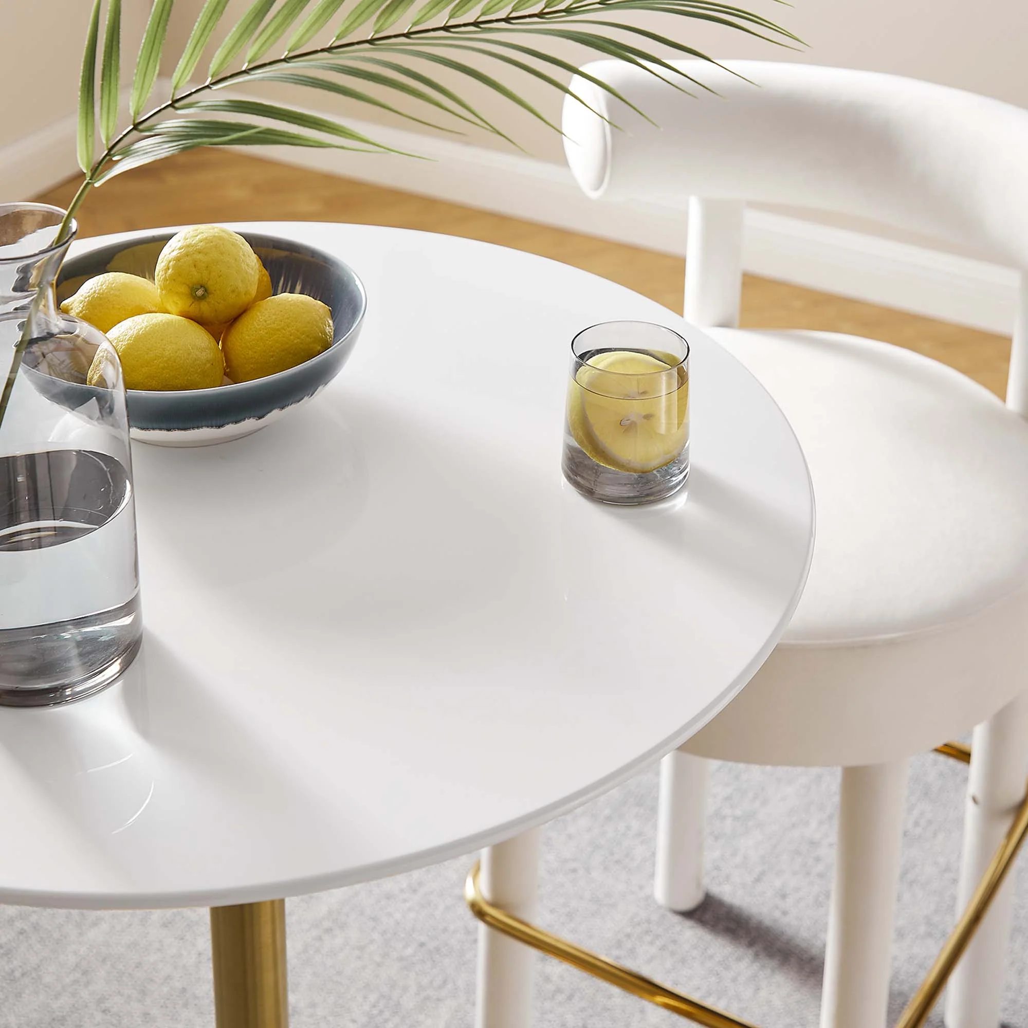 Lippa 28" Round Wood Bar Table by Modway - Image 6