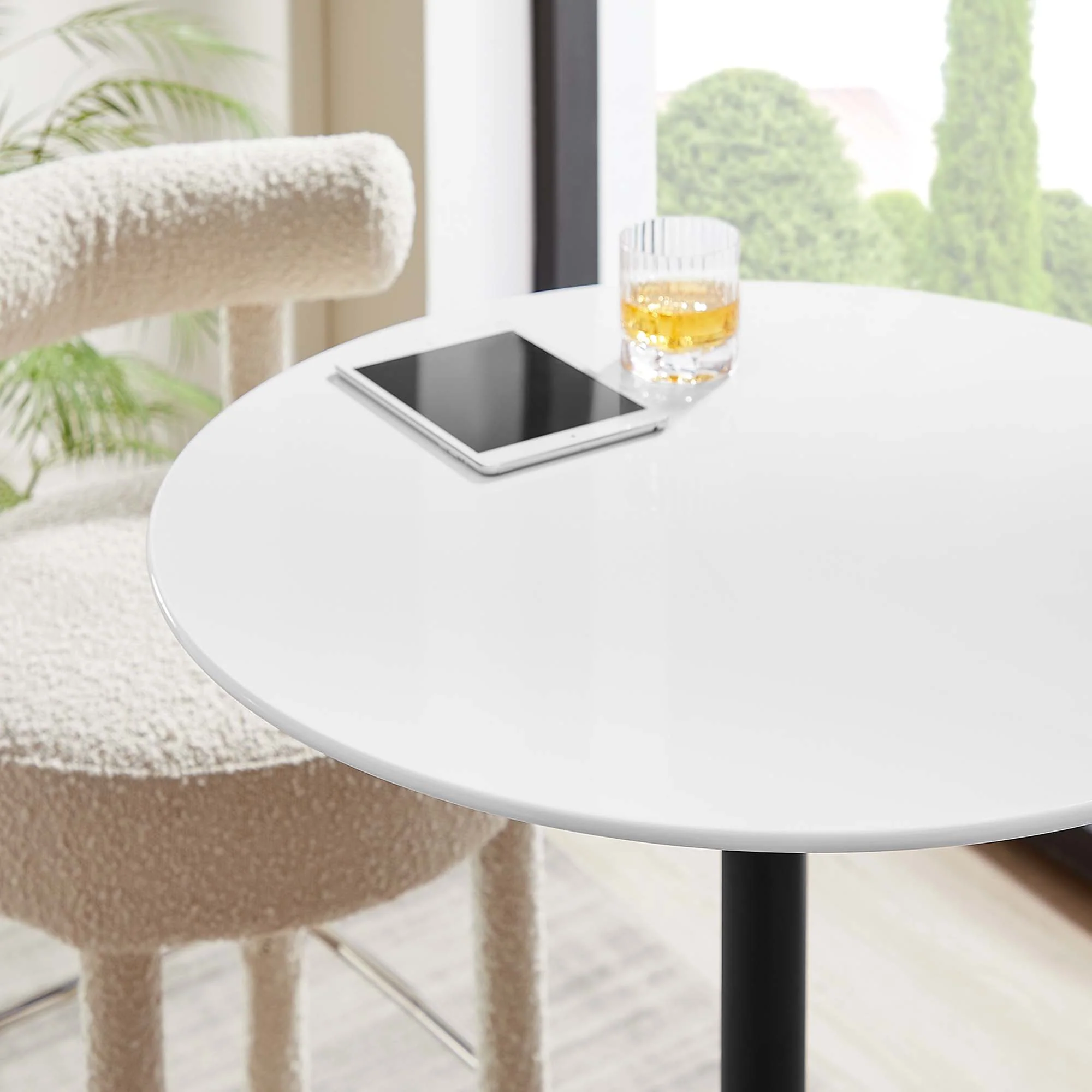 Lippa 28" Round Wood Bar Table by Modway - Image 7