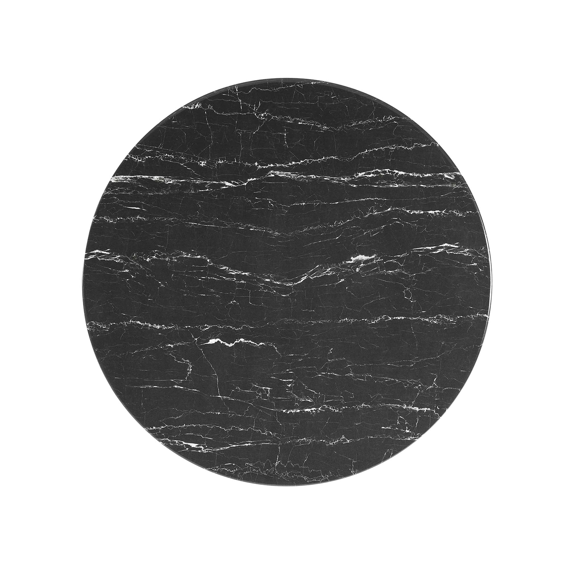 Lippa 36" Round Faux Marble Dining Table by Modway - Image 4