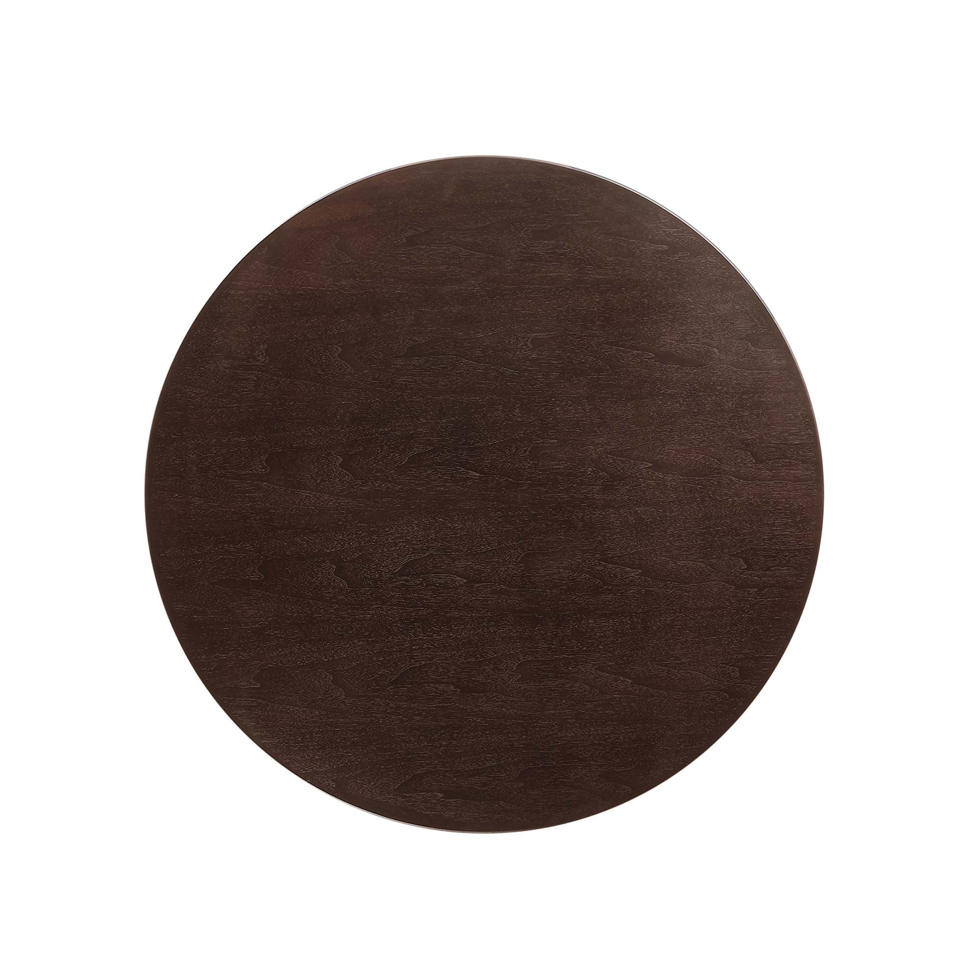 Lippa 36" Round Wood Coffee Table by Modway - Image 4