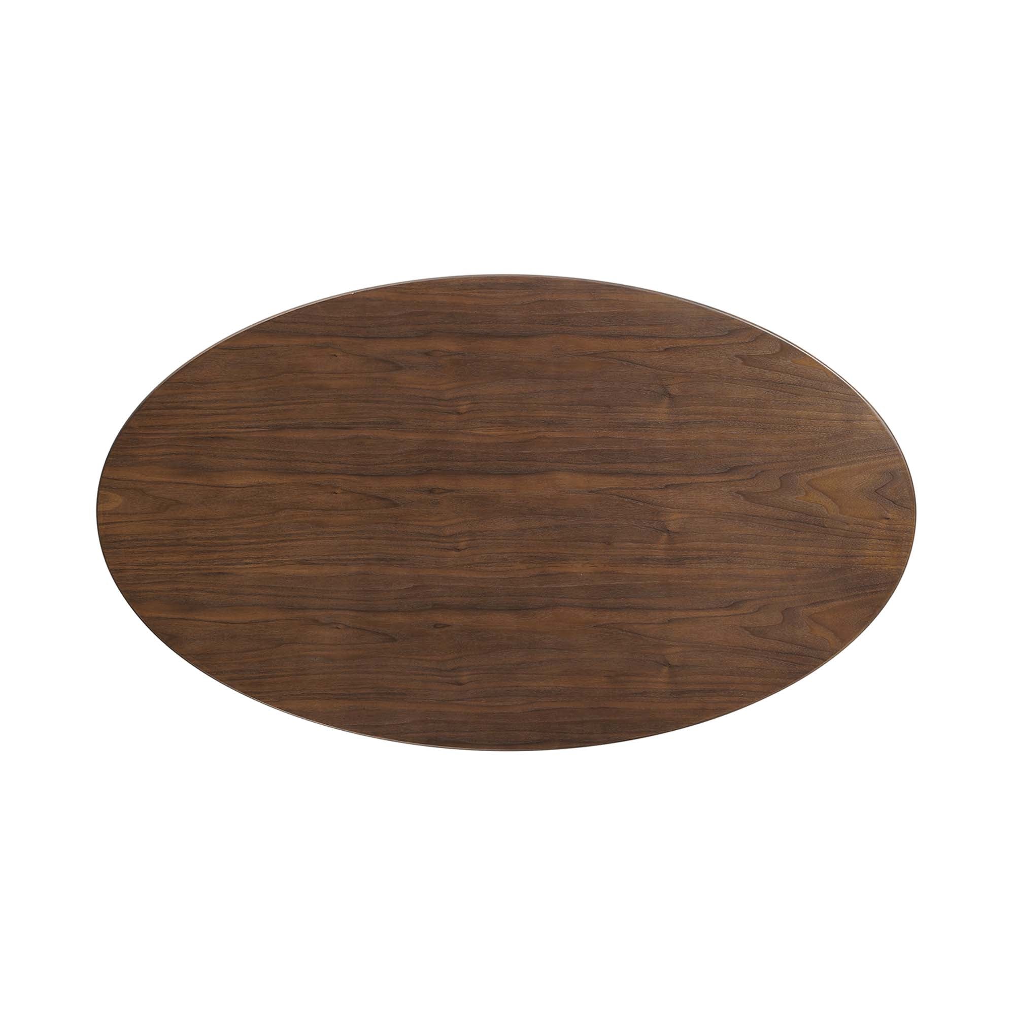 Lippa 48" Oval Wood Dining Table by Modway - Image 5