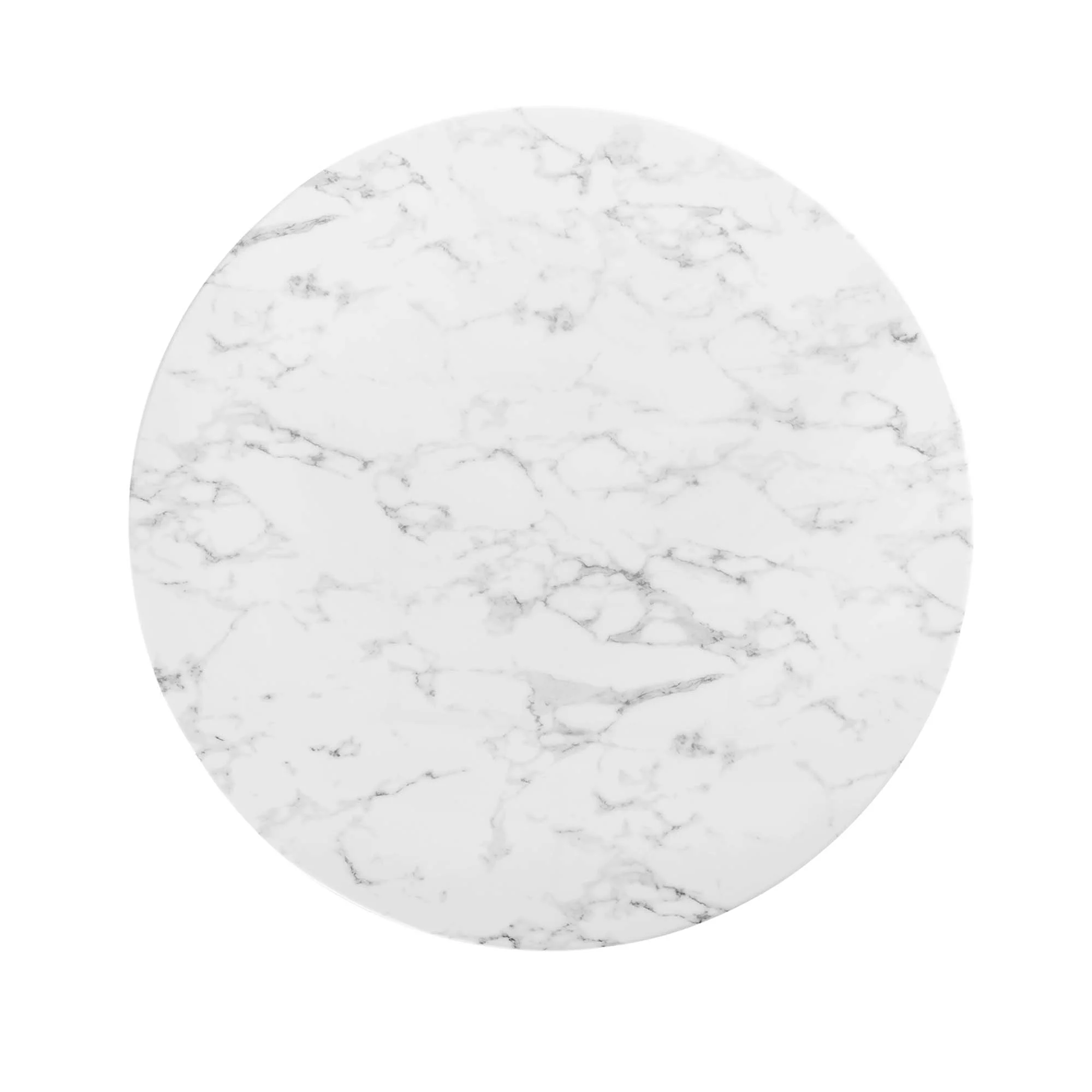 Lippa 48" Round Faux Marble Dining Table by Modway - Image 4