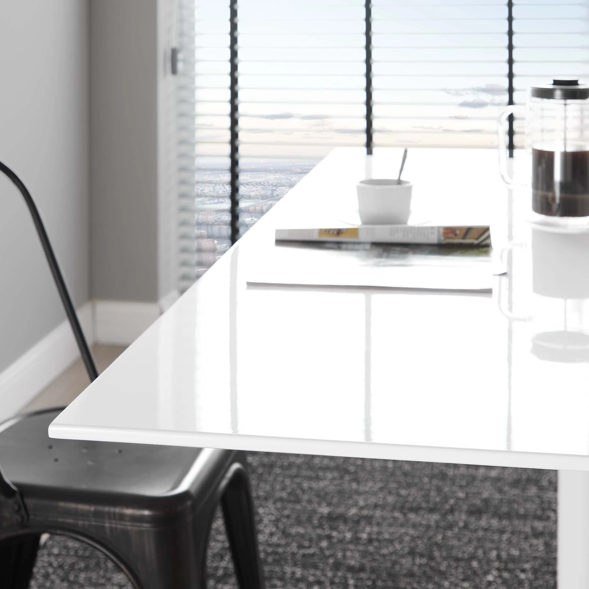 Lippa 60" Rectangle Wood Dining Table by Modway - Image 7