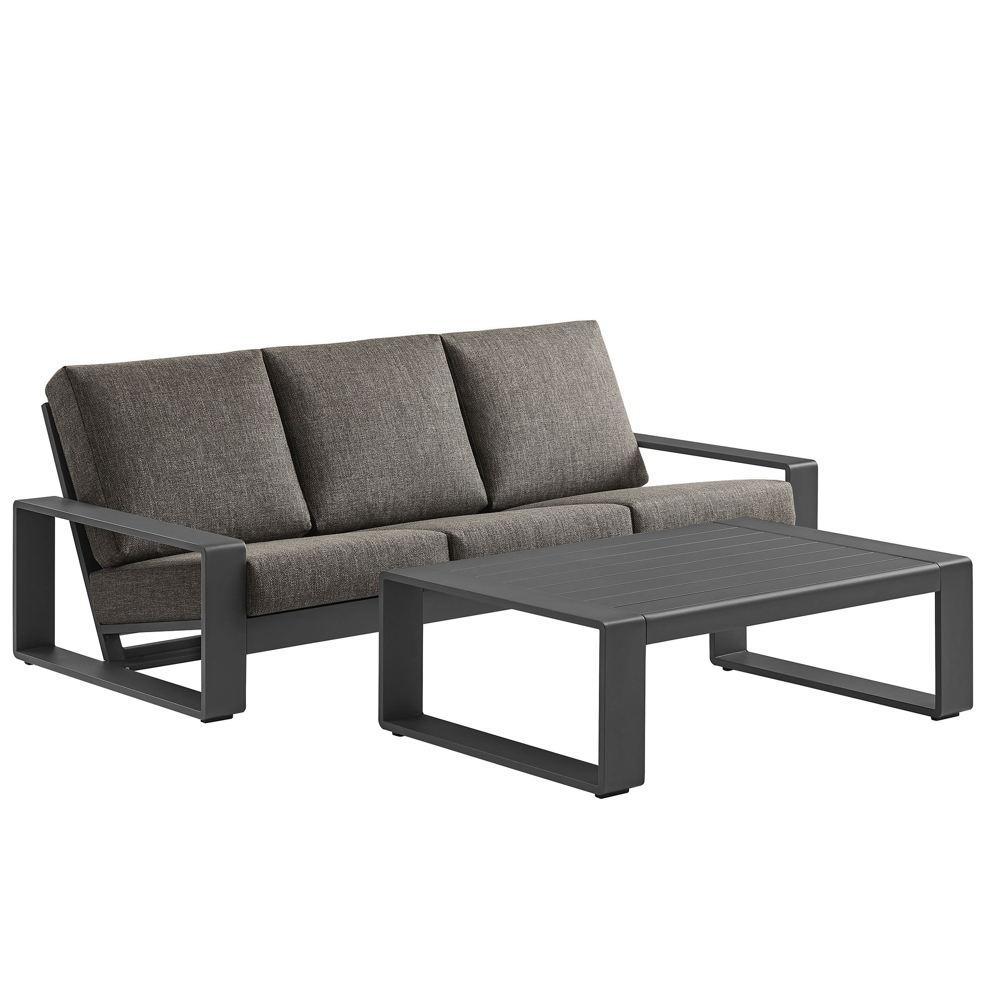Lirienne 2-Piece Outdoor Patio Aluminum Furniture Set by Modway - Image 20