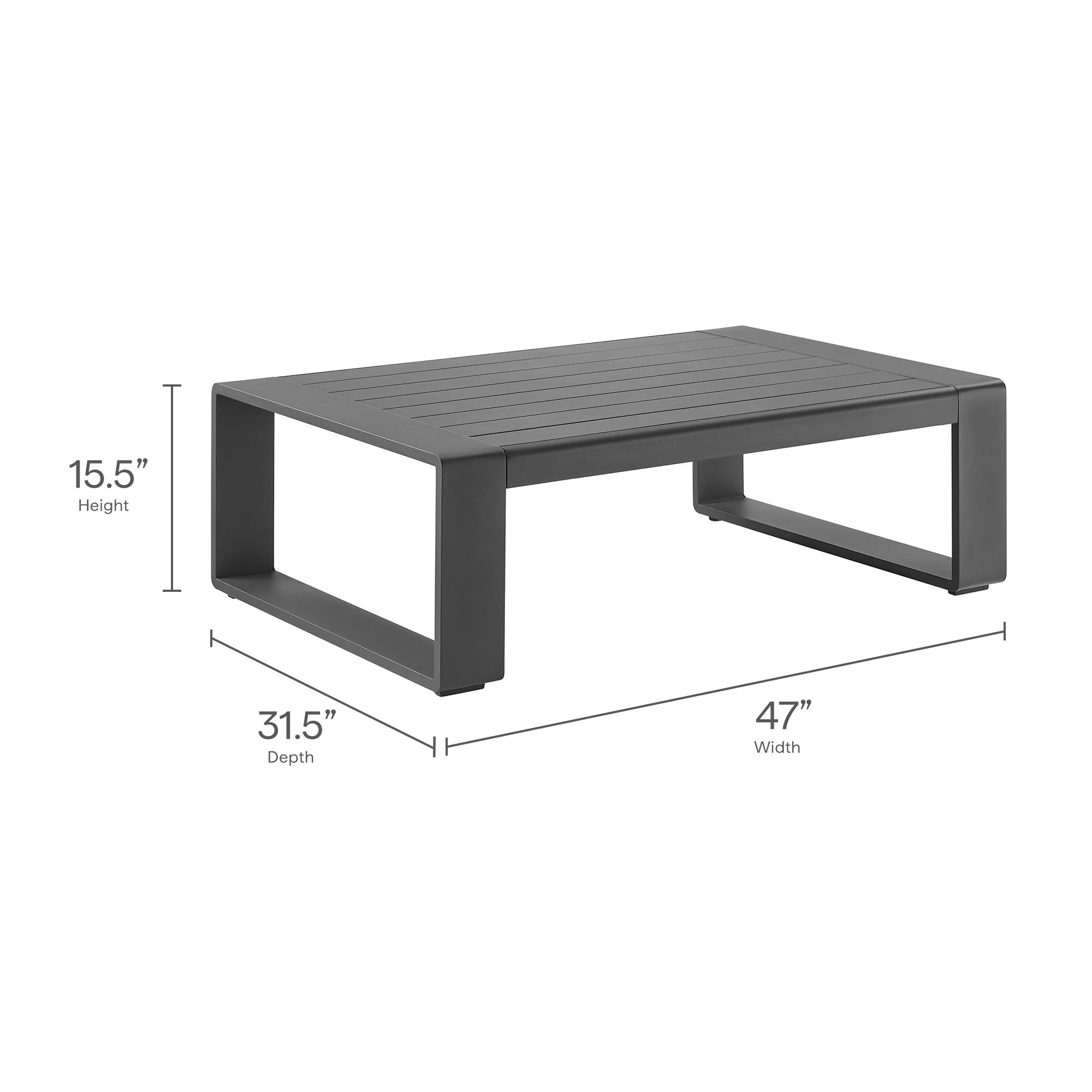 Lirienne 4-Piece Outdoor Patio Aluminum Furniture Set by Modway - Image 12