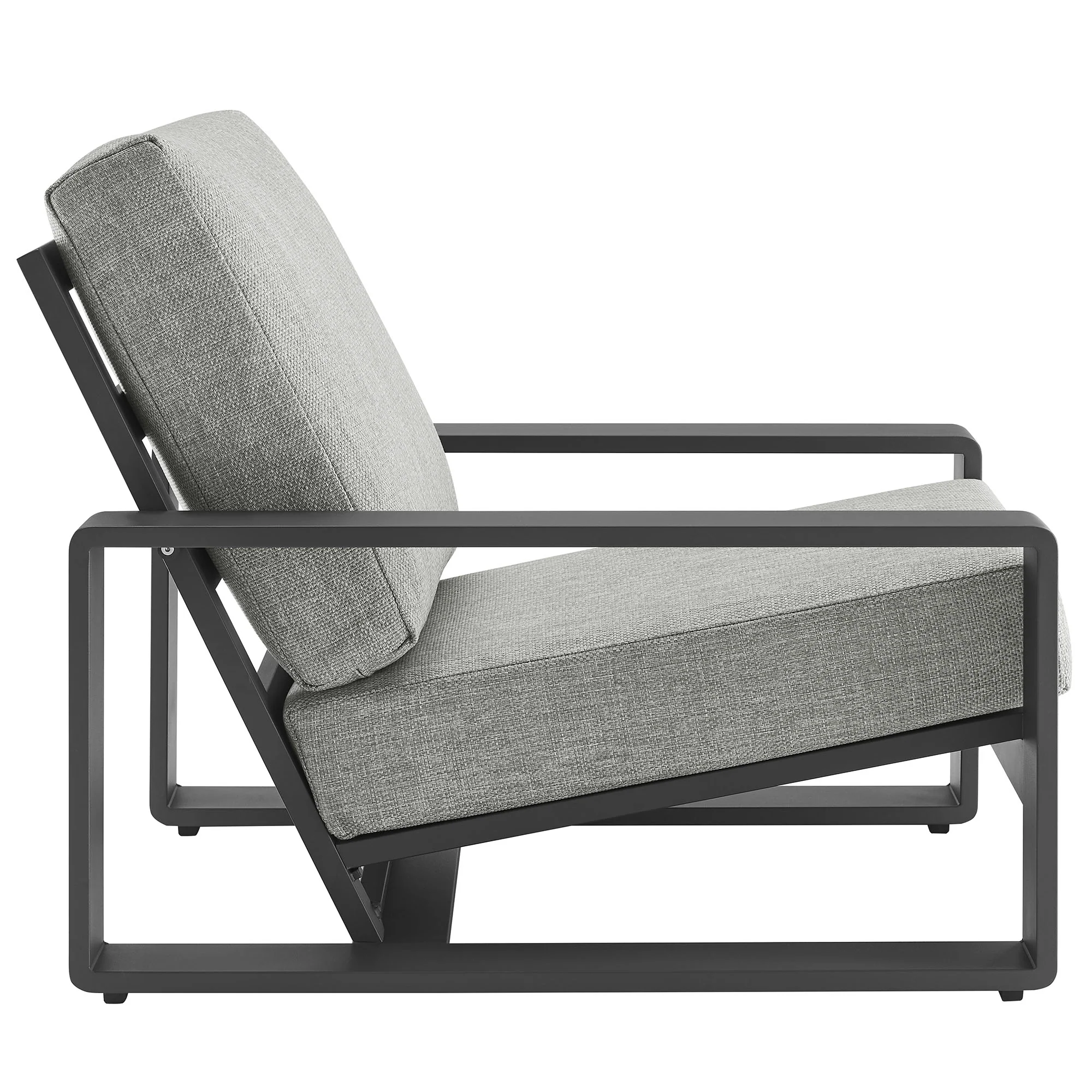 Lirienne Outdoor Patio Aluminum Faux Wood Armchairs Set of 2 by Modway - Image 4