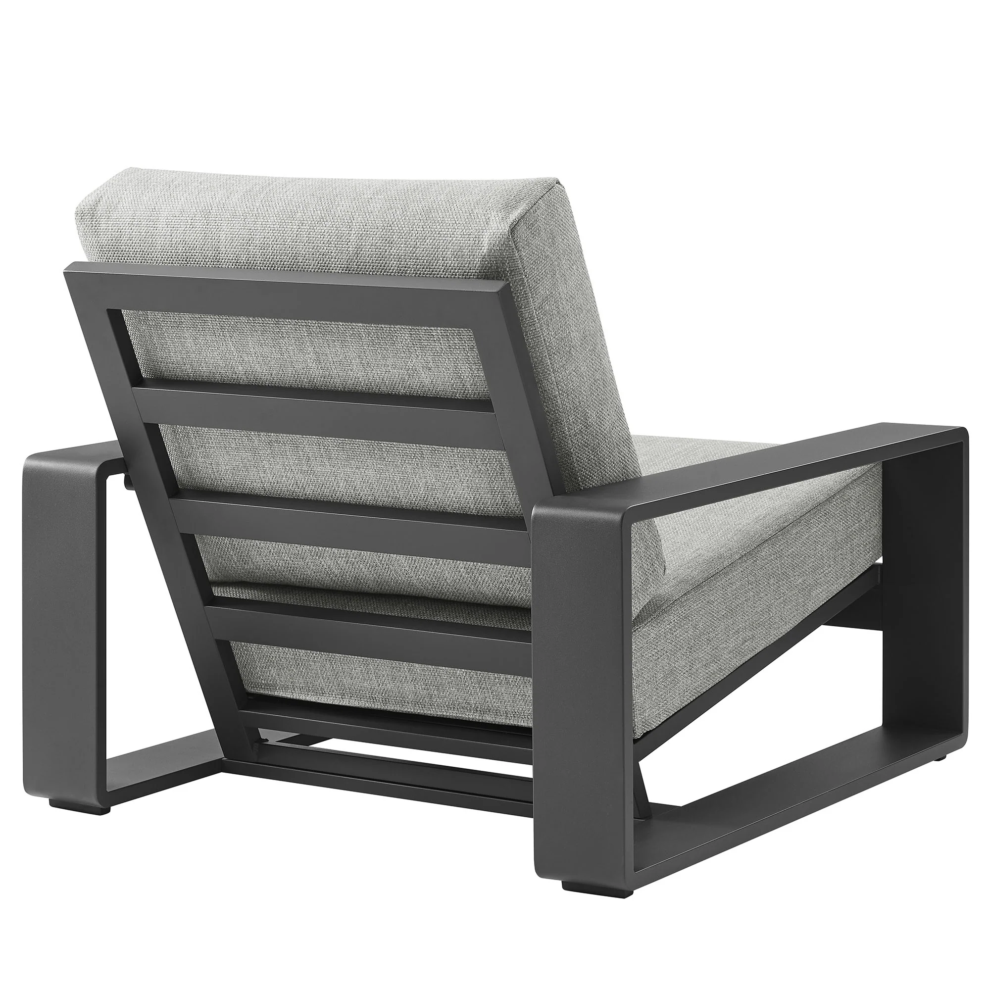 Lirienne Outdoor Patio Aluminum Faux Wood Armchairs Set of 2 by Modway - Image 5