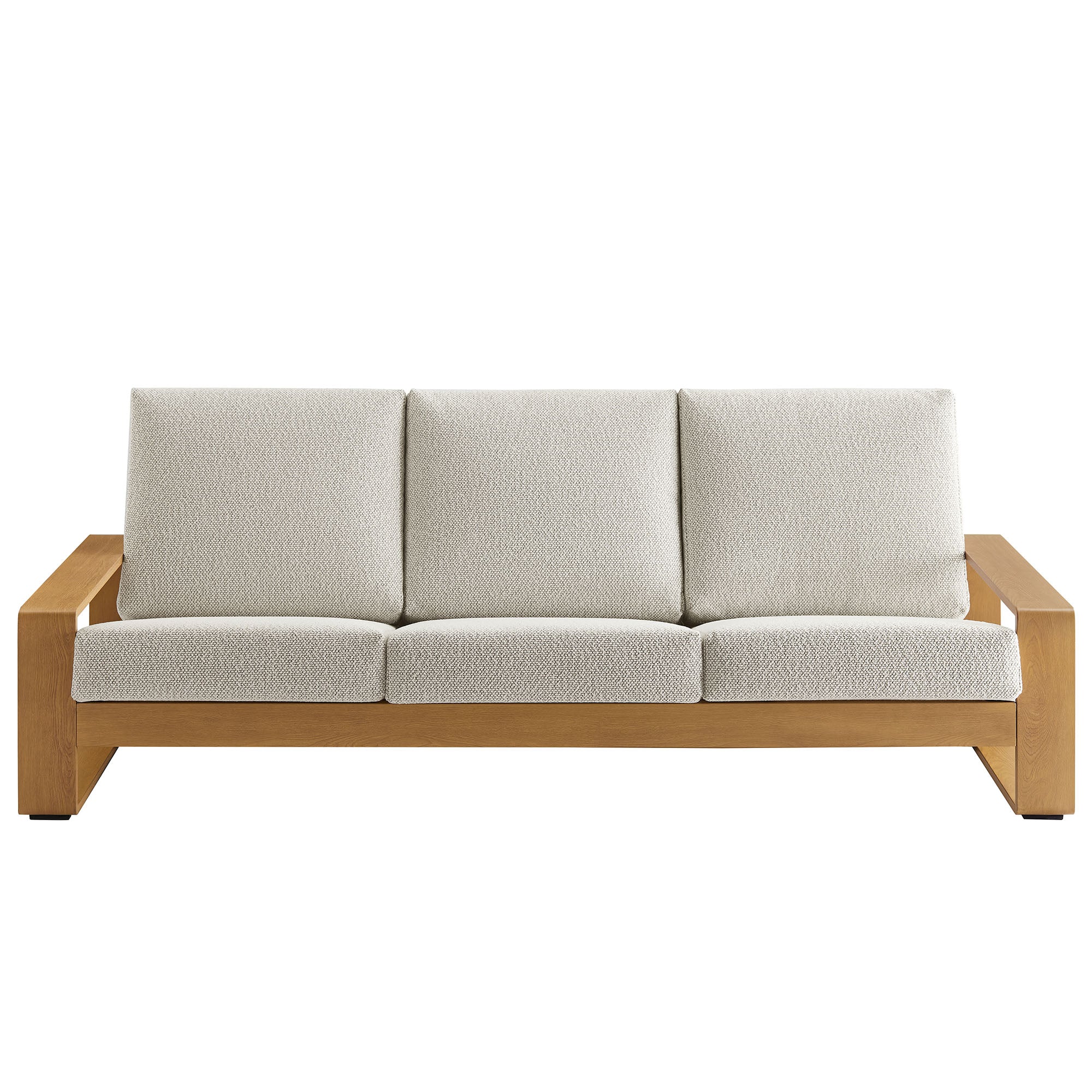 Lirienne Outdoor Patio Aluminum Faux Wood Sofa by Modway - Image 6
