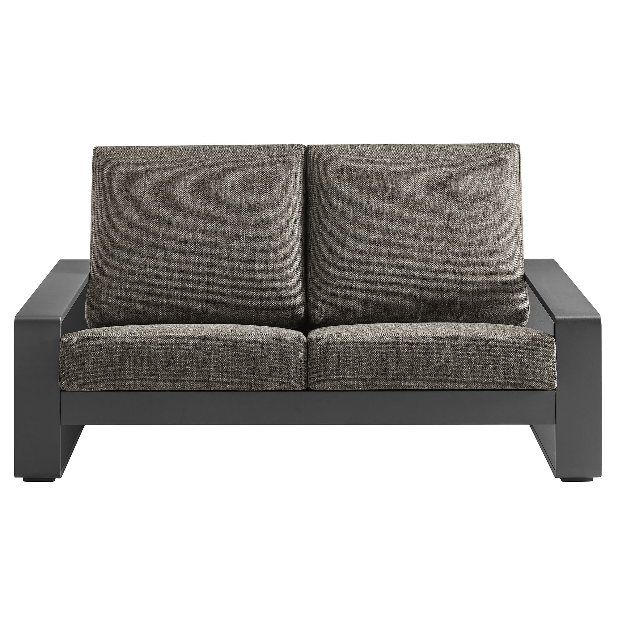 Lirienne Outdoor Patio Aluminum Loveseat by Modway - Image 11