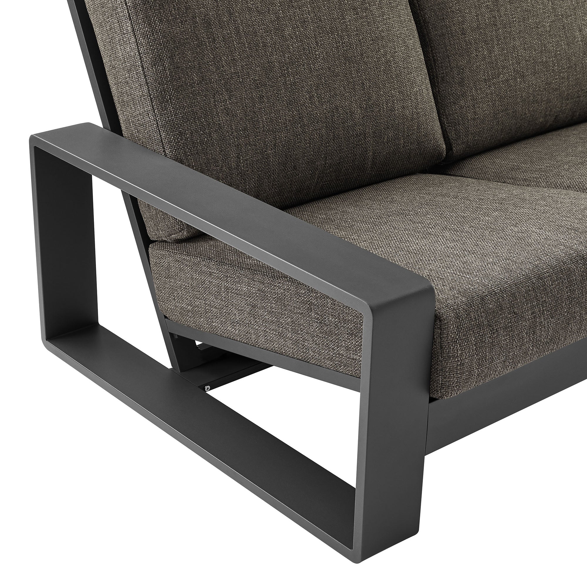 Lirienne Outdoor Patio Aluminum Sofa by Modway - Image 7