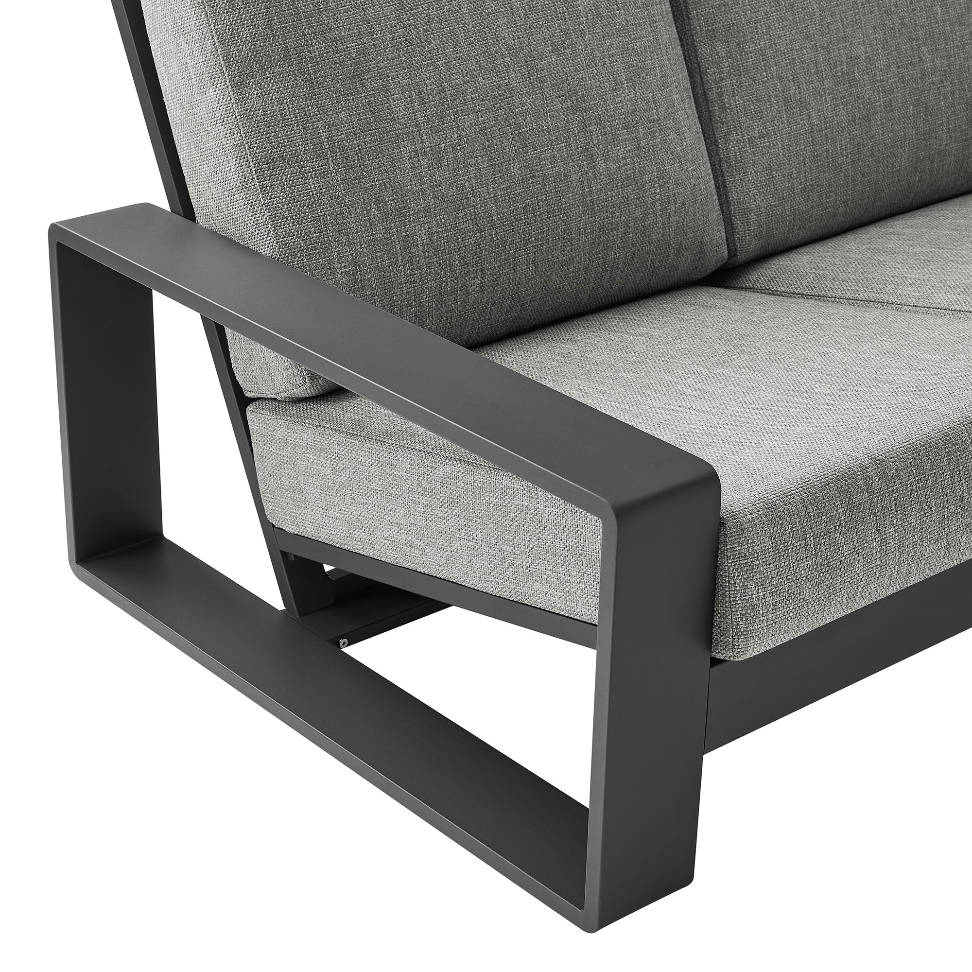 Lirienne Outdoor Patio Aluminum Sofa by Modway - Image 8