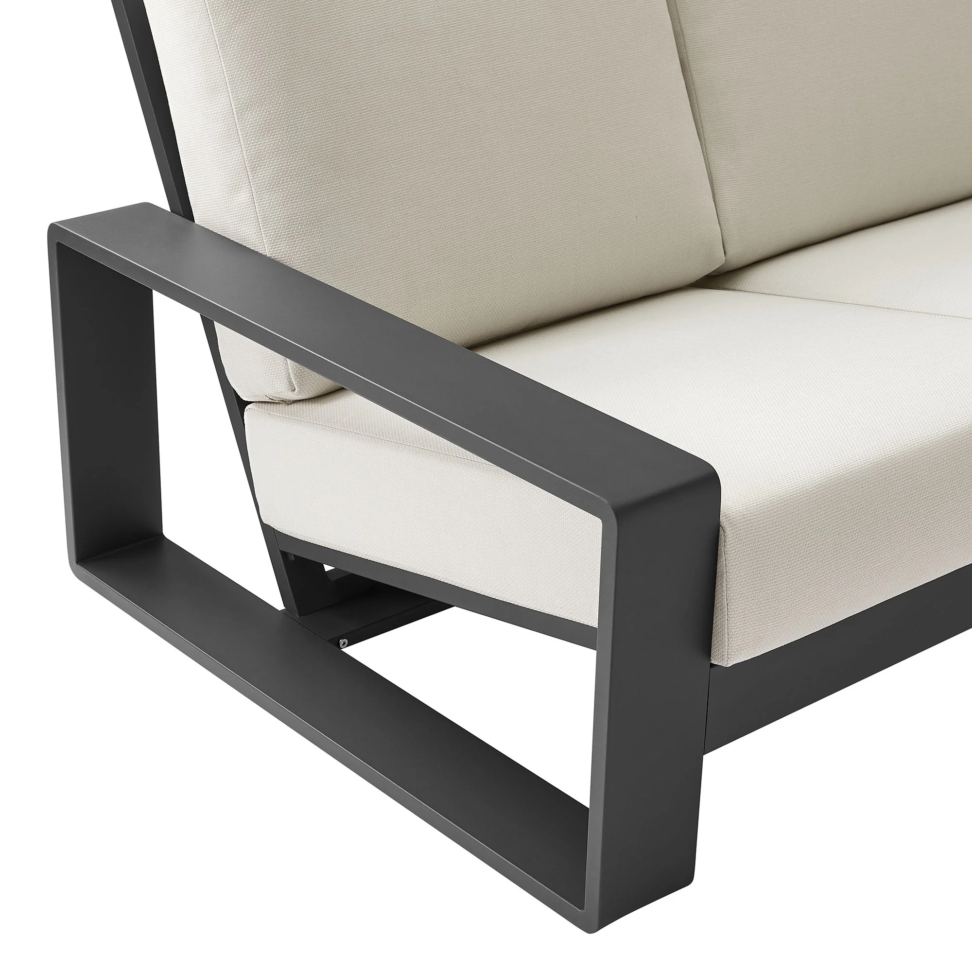 Lirienne Outdoor Patio Aluminum Sofa by Modway - Image 9