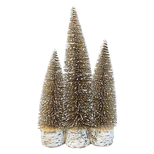 Lit Gold Tree Trio - Image 2