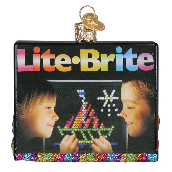 Lite Brite Box Ornament - Image 2