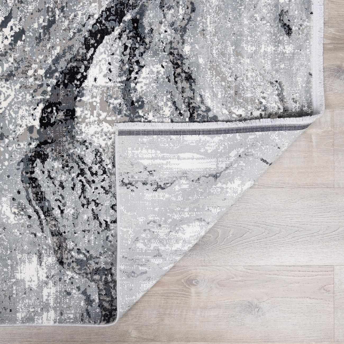 Littleport Luxury Fringed Faux Silk Rug - Clearance - Image 4