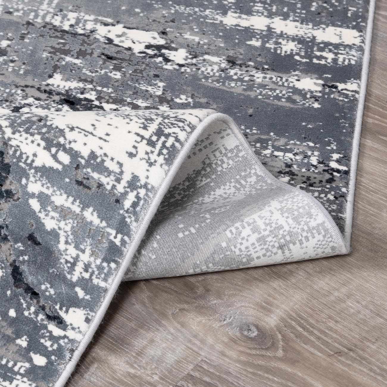 Littleport Luxury Fringed Faux Silk Rug - Clearance - Image 5