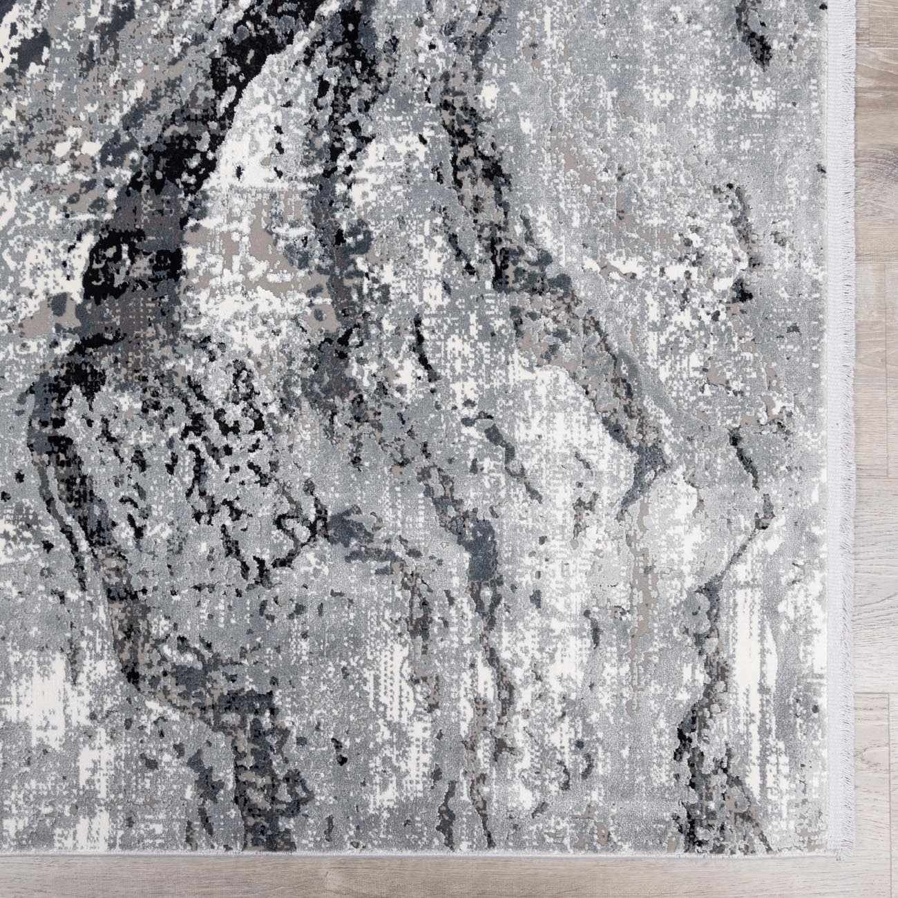 Littleport Luxury Fringed Faux Silk Rug - Clearance - Image 6
