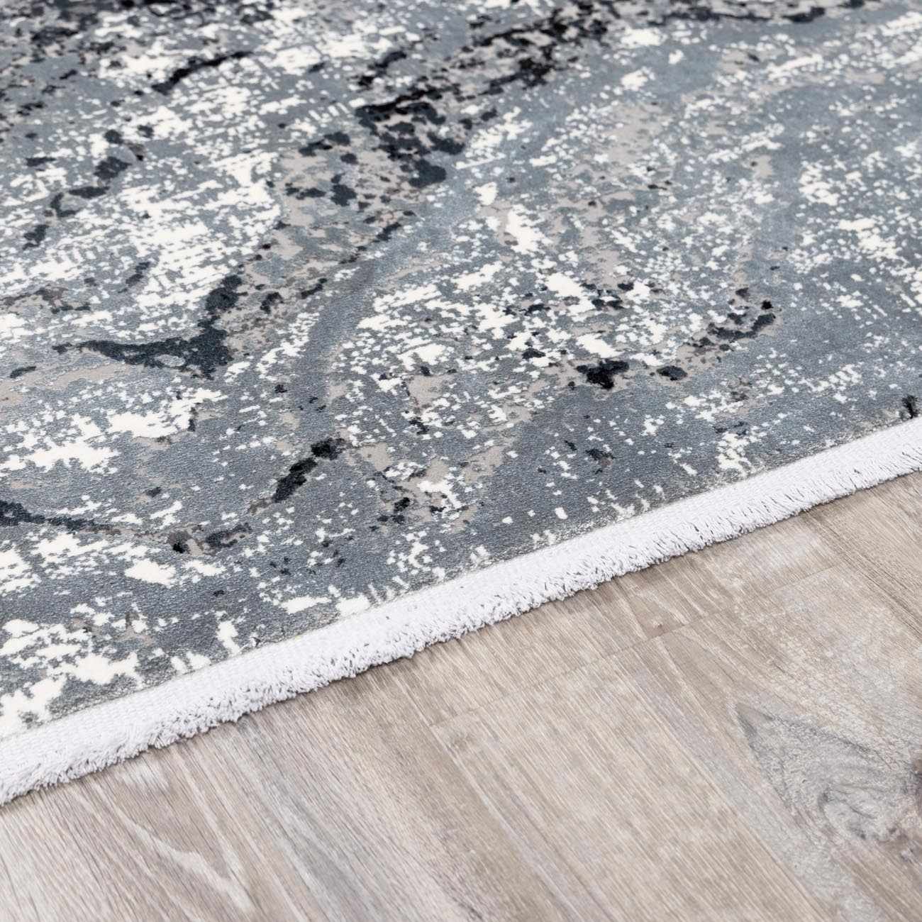 Littleport Luxury Fringed Faux Silk Rug - Clearance - Image 9