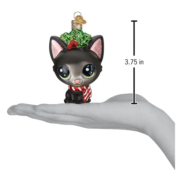 Littlest Pet Shop Jade Black Cat Ornament - Image 6