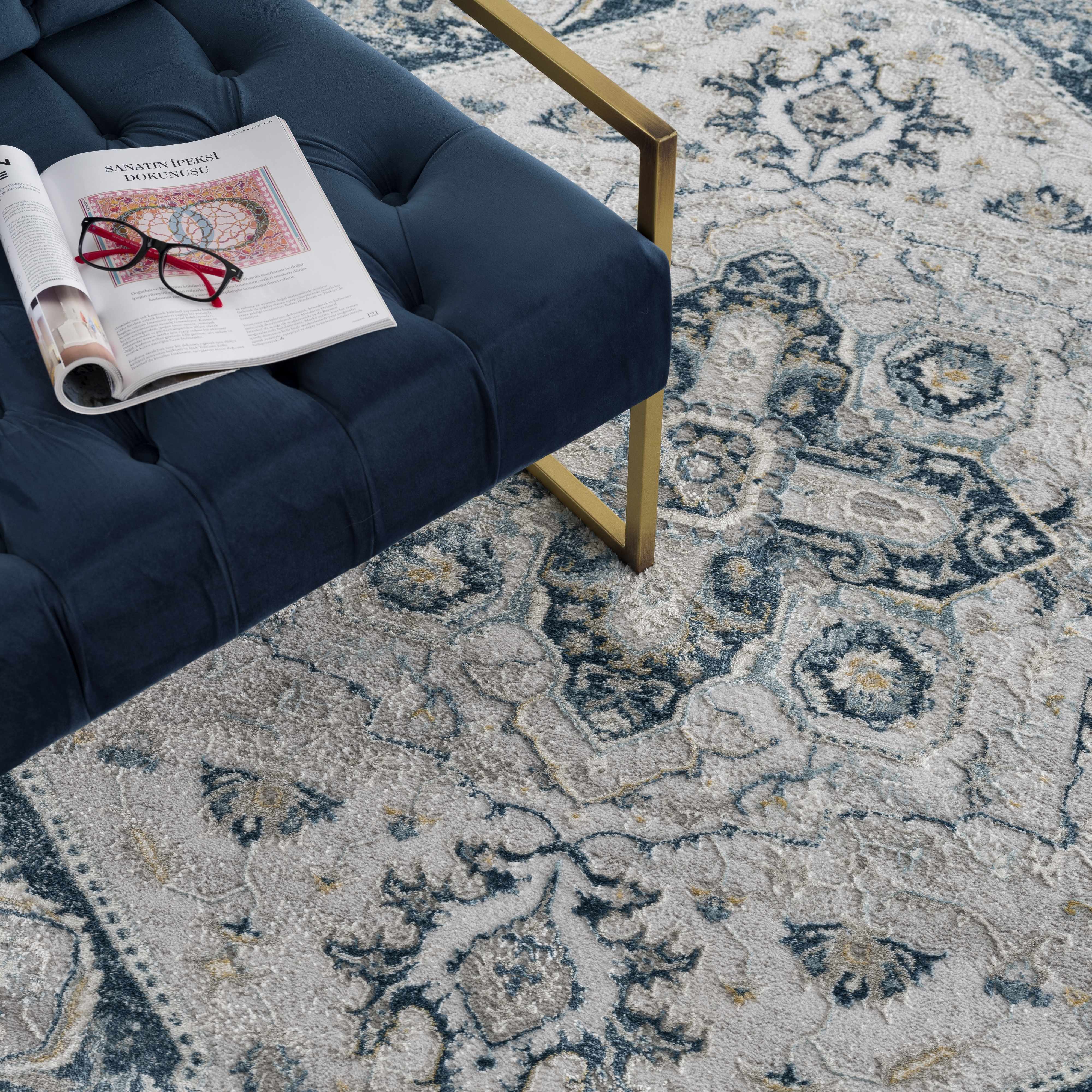 Liverpool Blue Area Rug - Clearance - Image 10