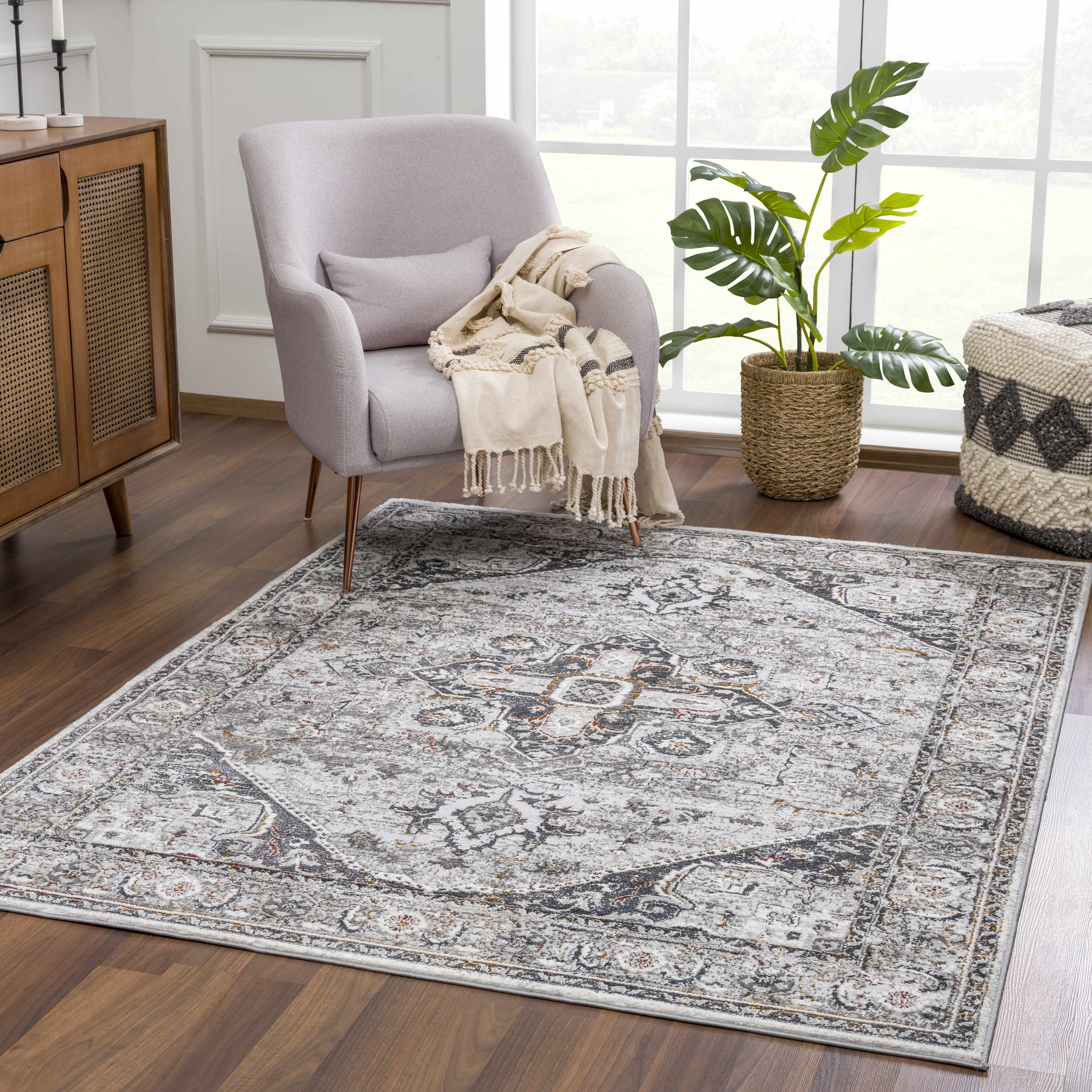 Liverpool Dark Gray Area Rug - Clearance - Image 11
