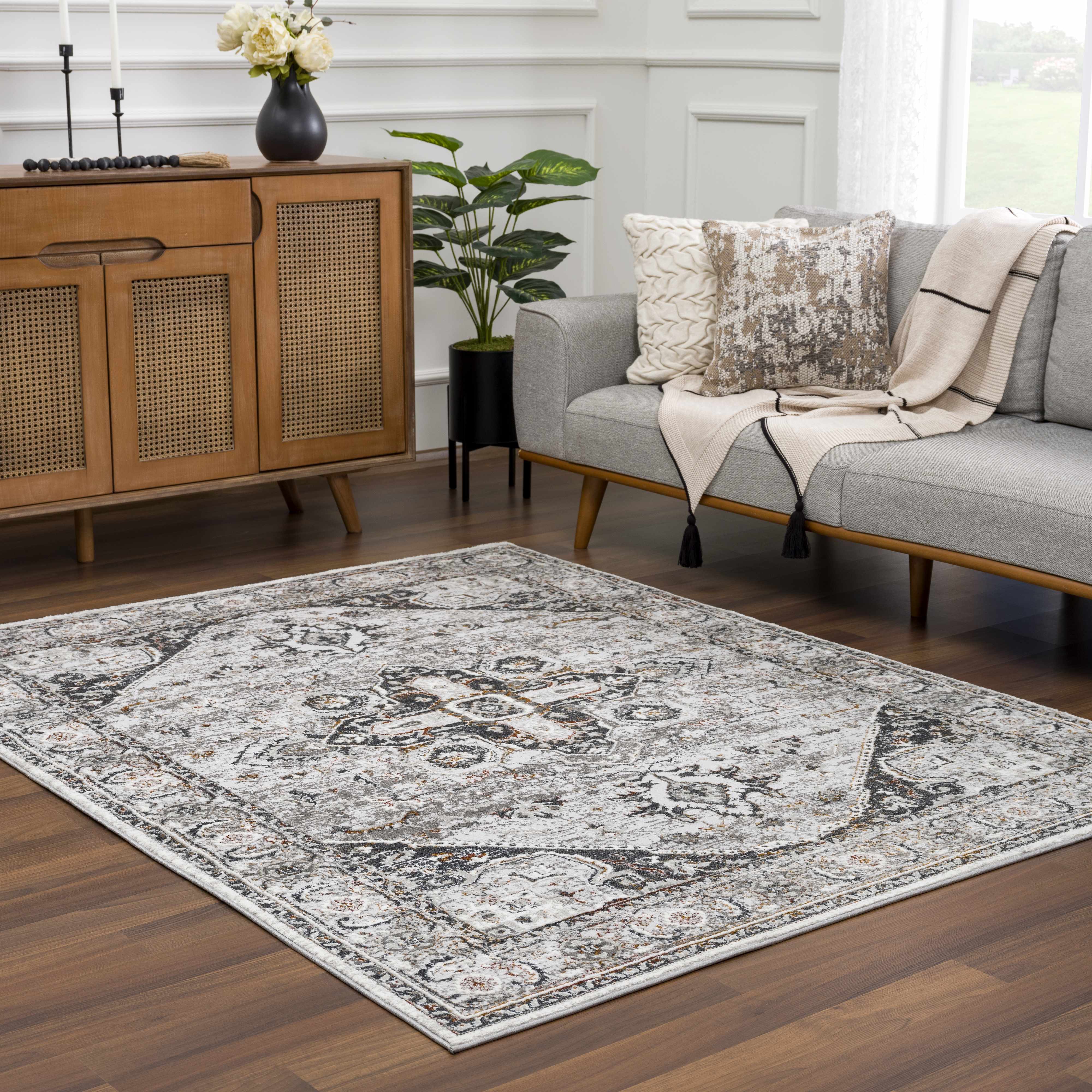 Liverpool Dark Gray Area Rug - Clearance - Image 12