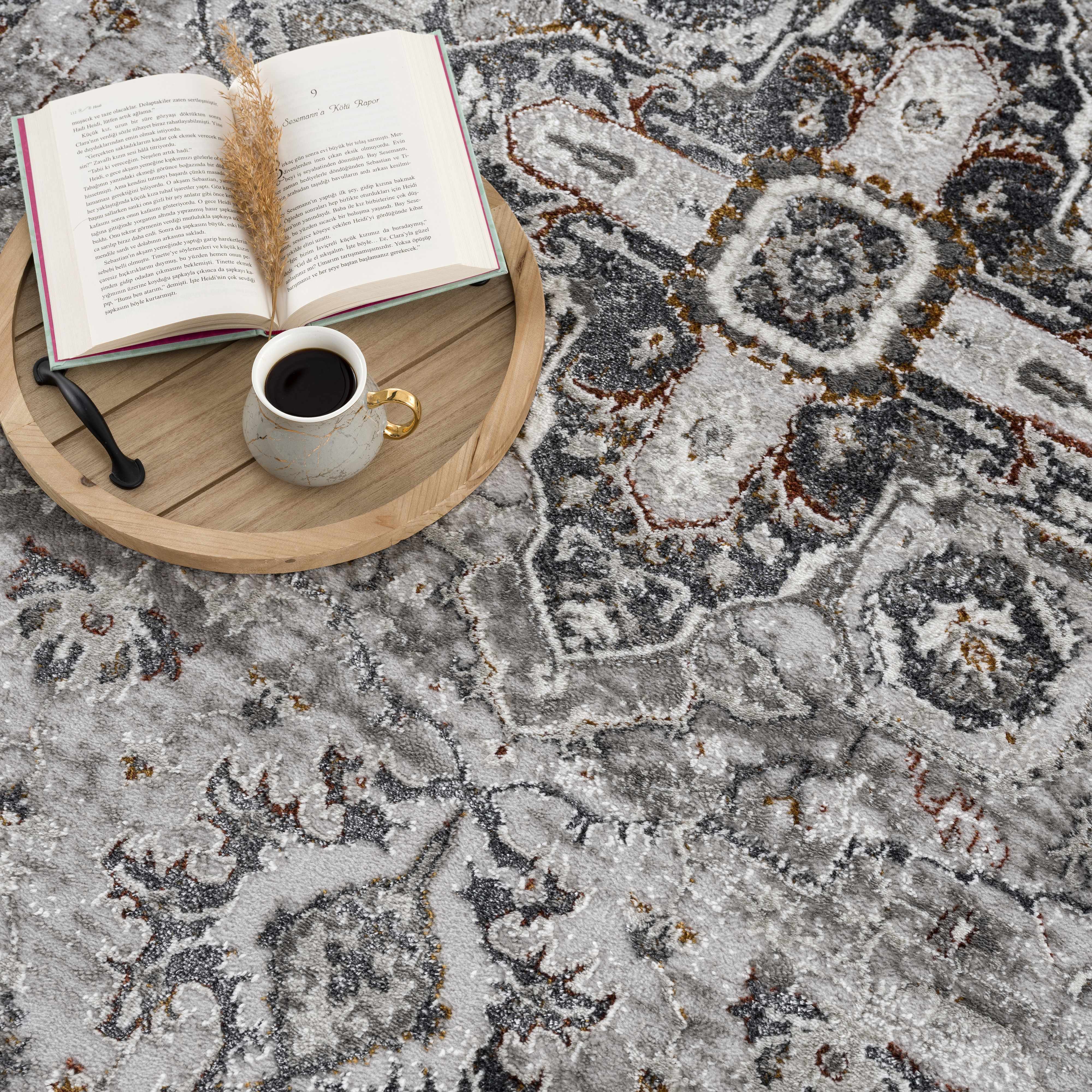Liverpool Dark Gray Area Rug - Clearance - Image 9