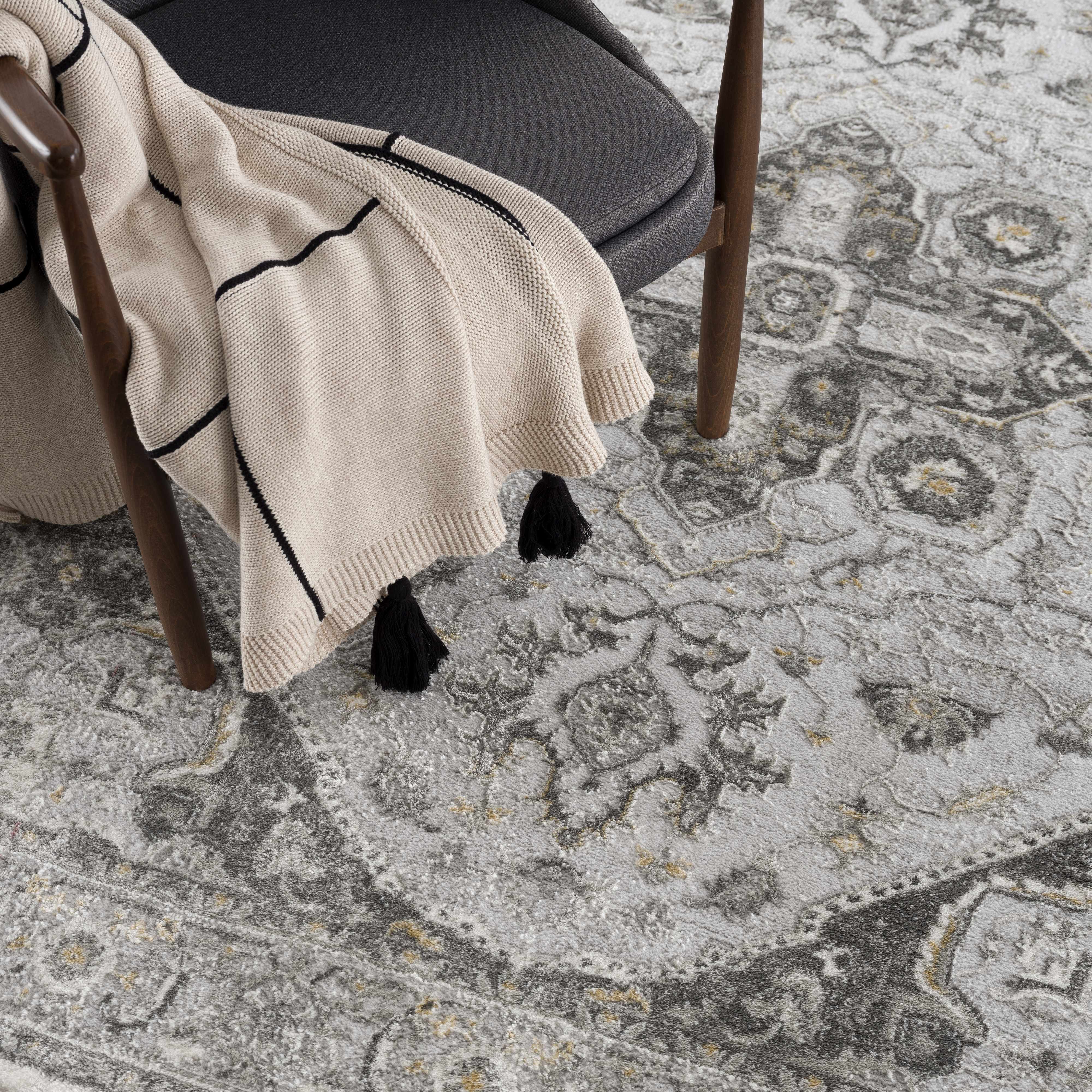 Liverpool Light Gray Area Rug - Clearance - Image 10