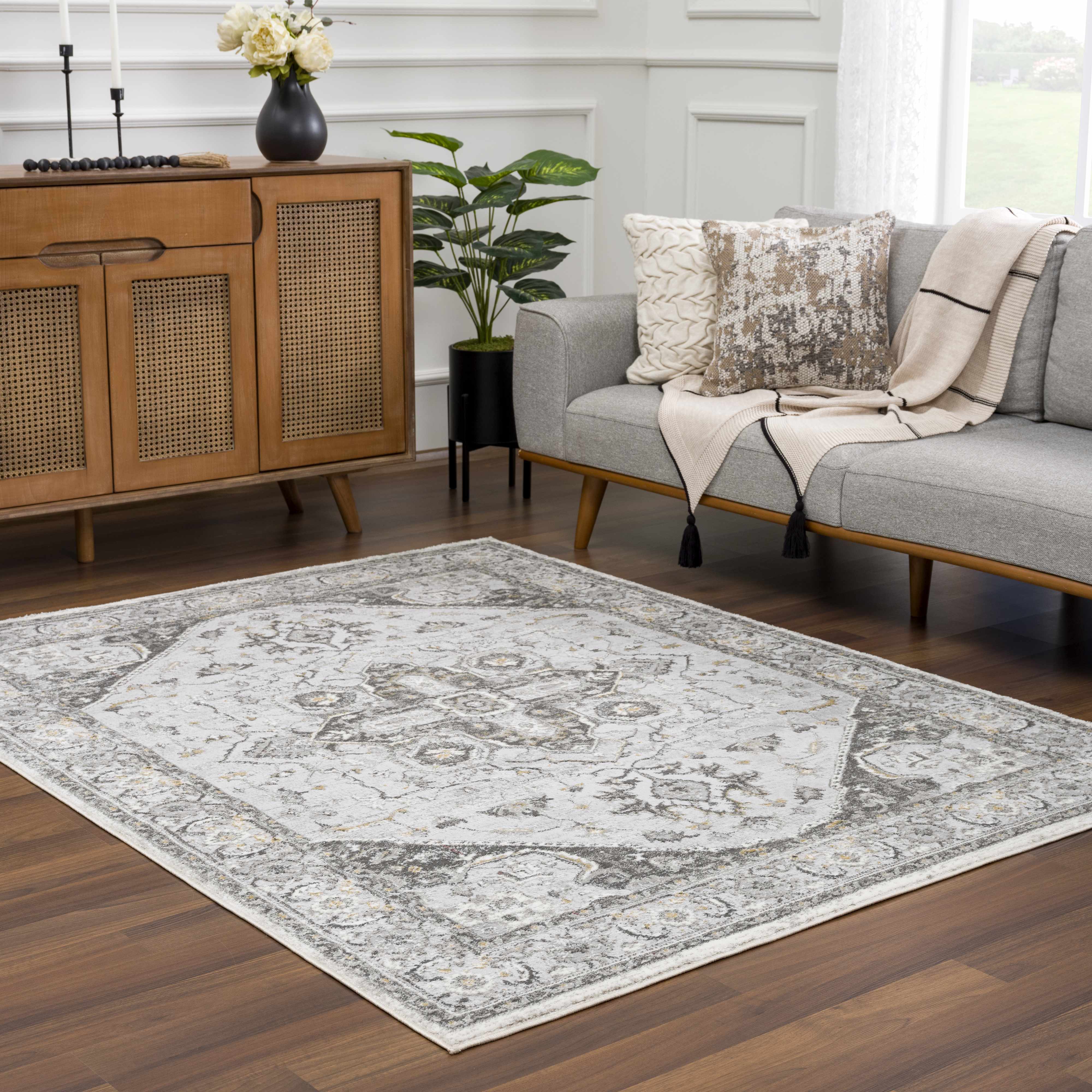 Liverpool Light Gray Area Rug - Clearance - Image 12