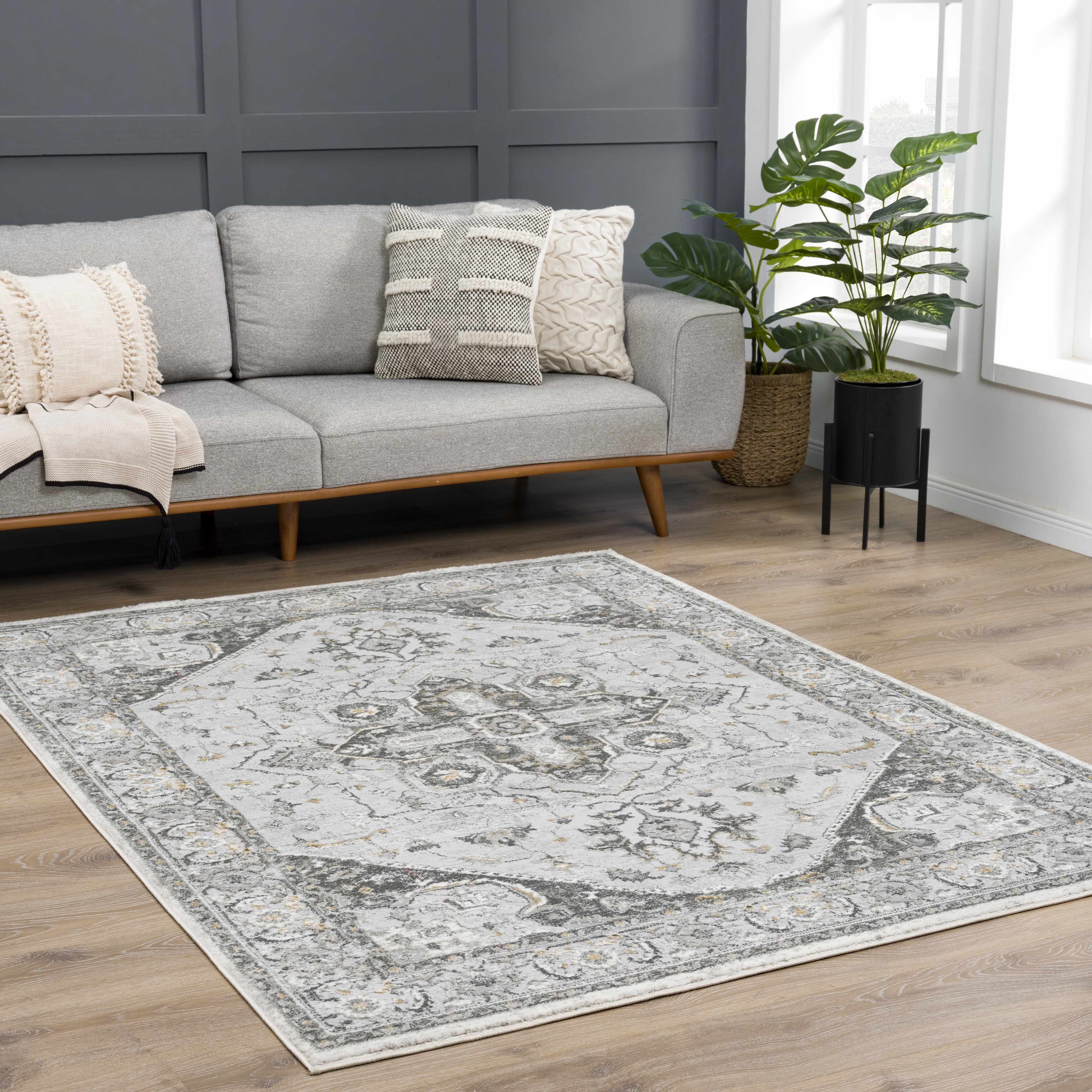 Liverpool Light Gray Area Rug - Clearance - Image 13
