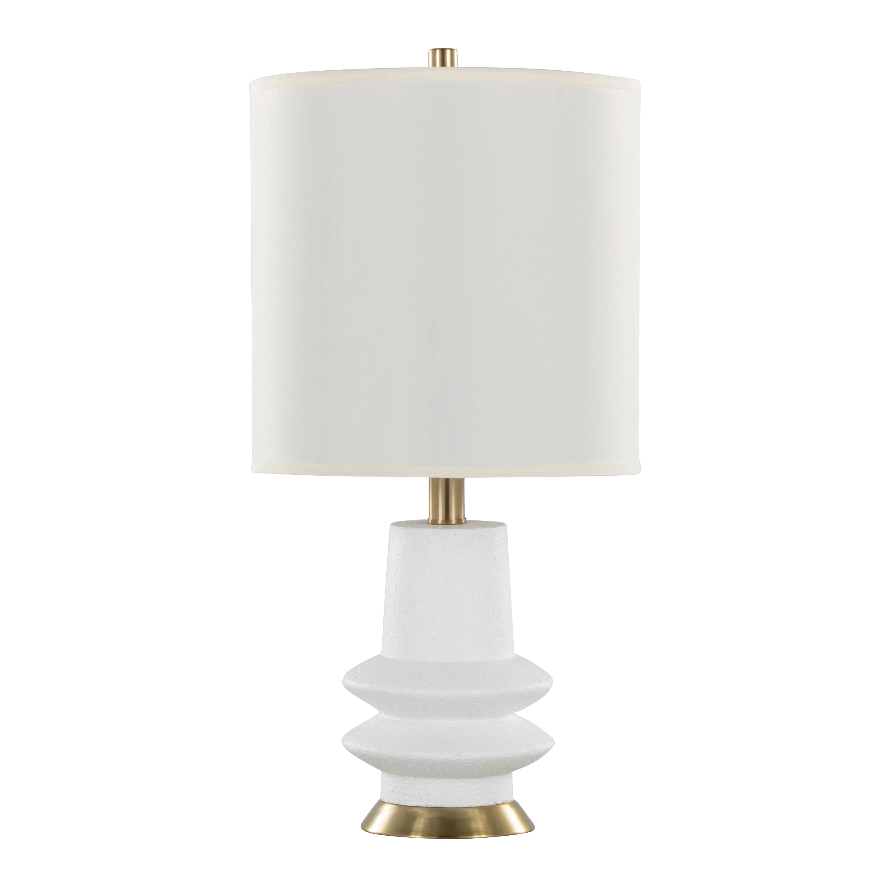 Lloyd 26' Contemporary Polyresin Table Lamp - Set of 2 - Image 2