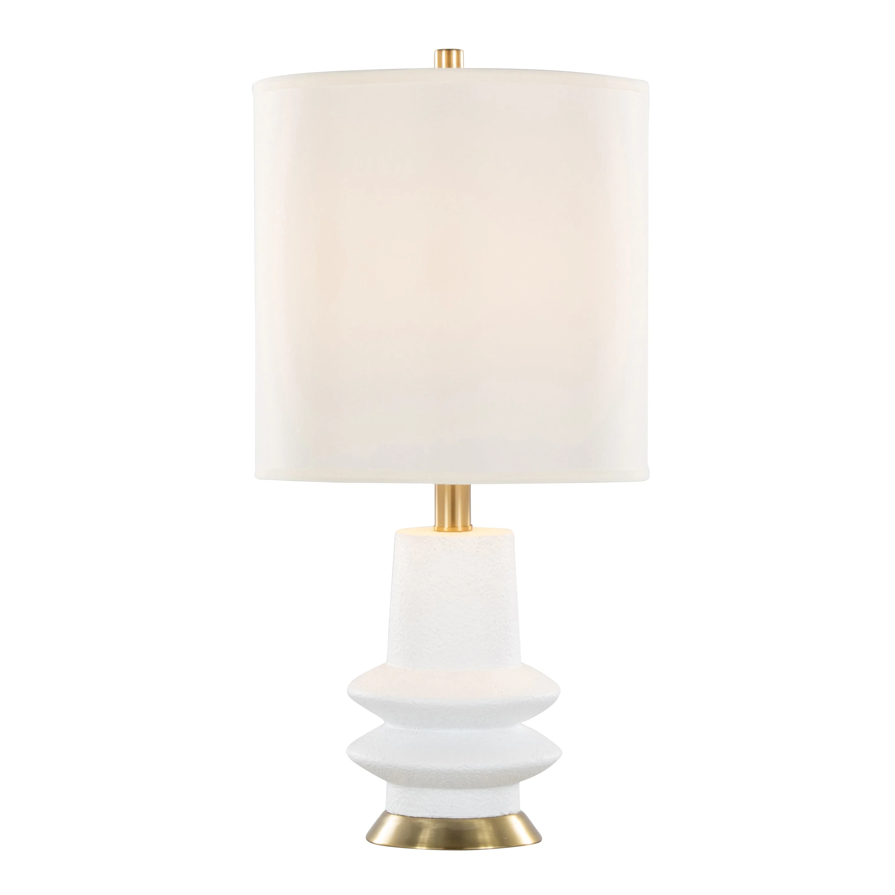 Lloyd 26' Contemporary Polyresin Table Lamp - Set of 2 - Image 3