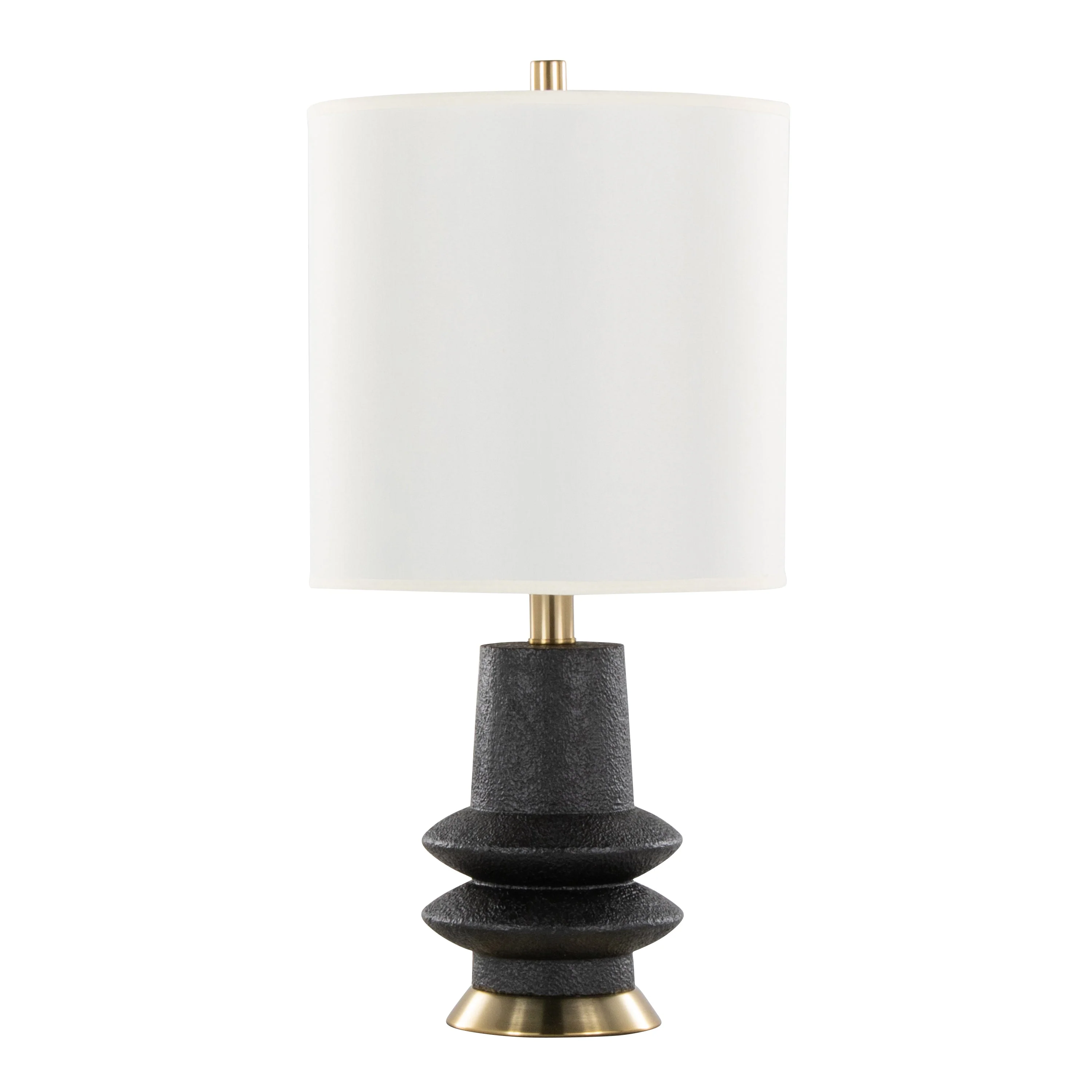 Lloyd 26" Contemporary Polyresin Table Lamp - Set of 2 - Image 2