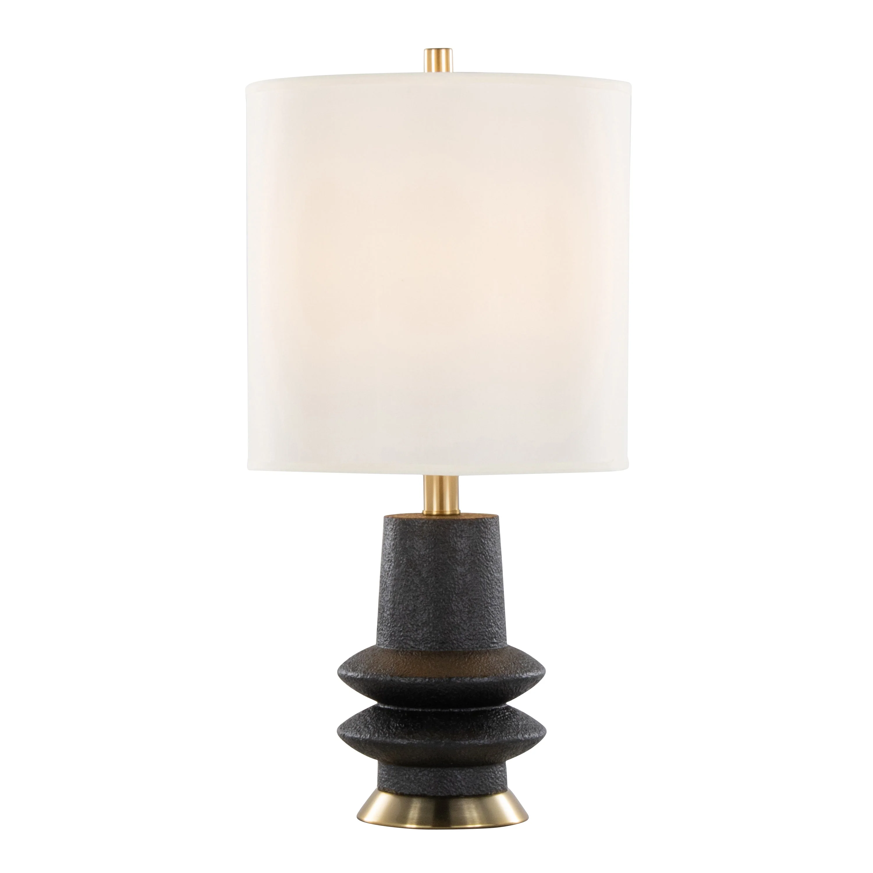 Lloyd 26" Contemporary Polyresin Table Lamp - Set of 2 - Image 3