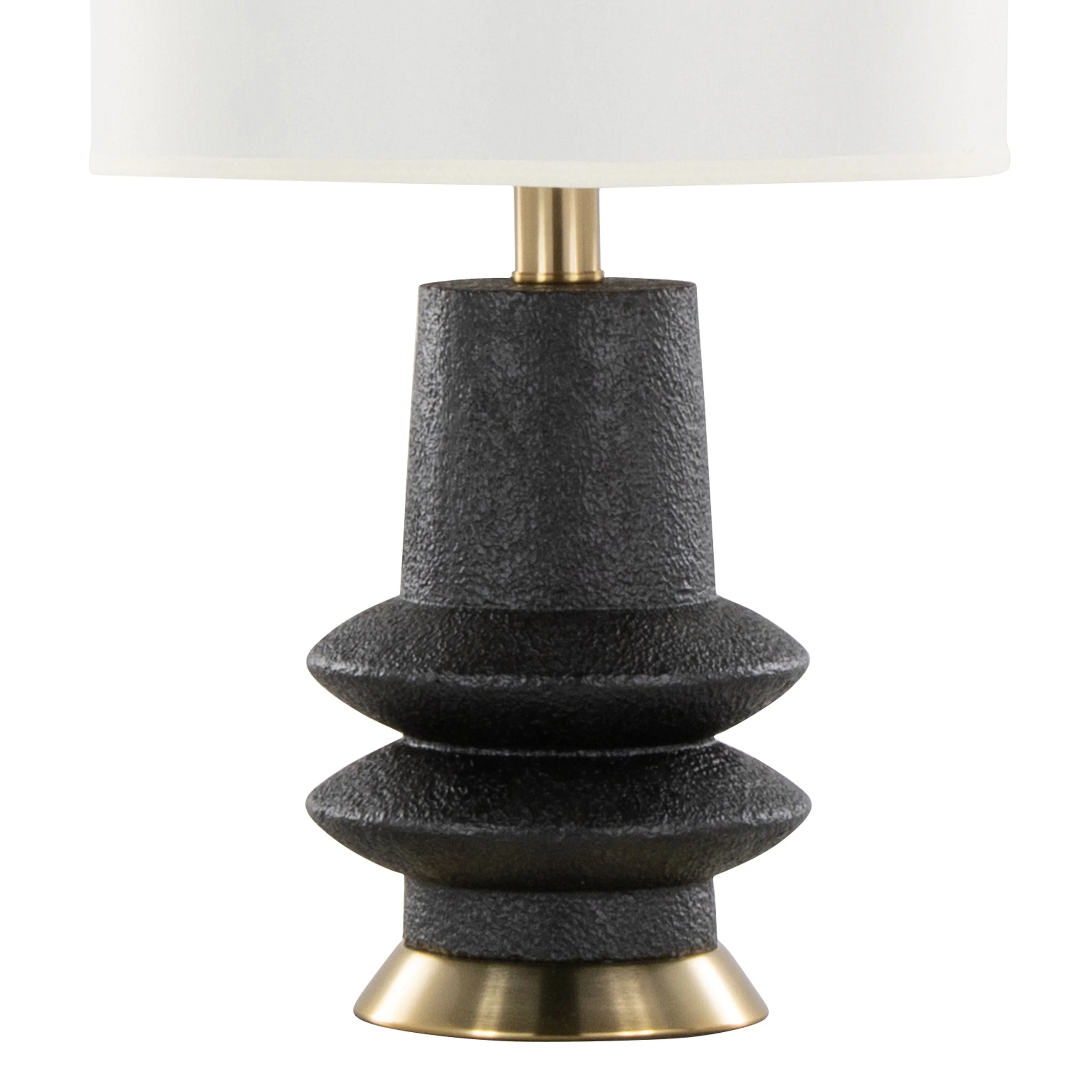 Lloyd 26" Contemporary Polyresin Table Lamp - Set of 2 - Image 4