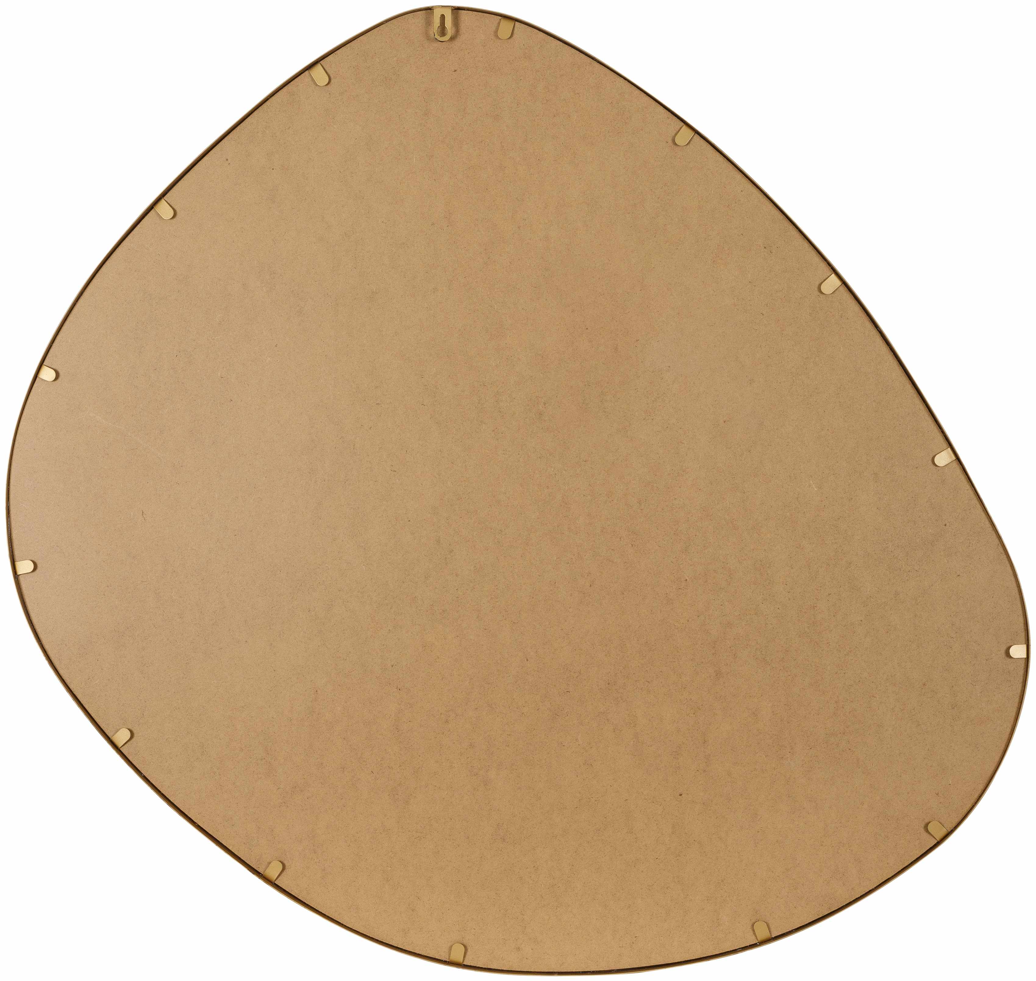 Lochovice Gold Distressed Wood Mirror - Image 4
